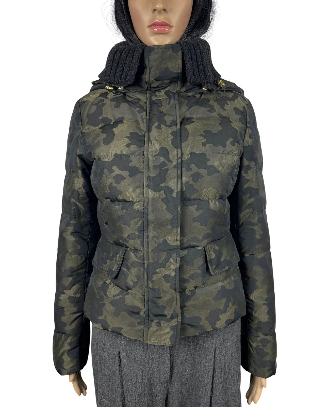 MAX&Co. Max&Co Down Puffer Jacket Camouflage size US2 GB6 Size S / US 4 / IT 40 - 2 Thumbnail