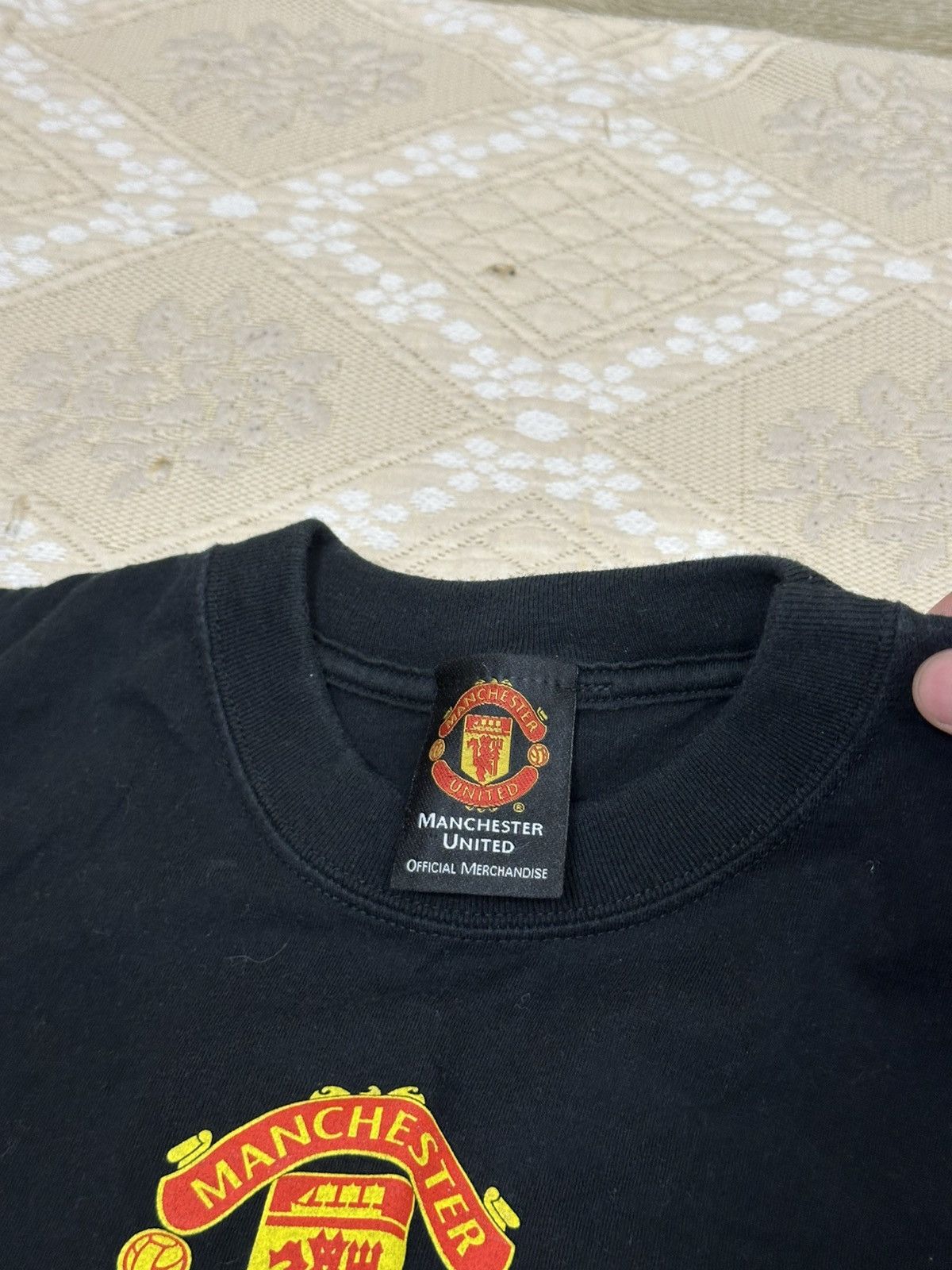 Vintage 🔥 Manchester United Treble Glory 1998 1999 T Shirt Vintage Size US L / EU 52-54 / 3 - 6 Thumbnail