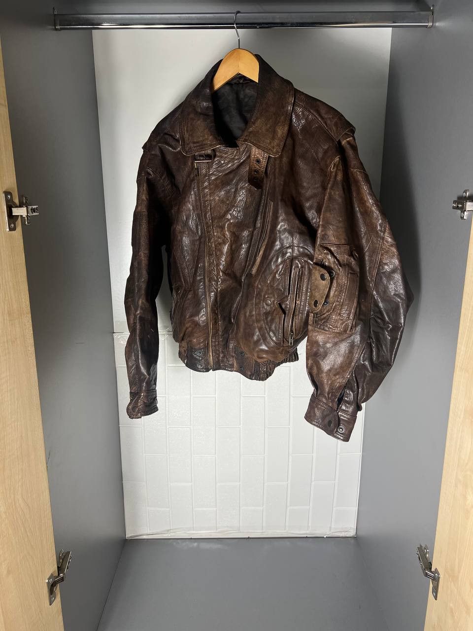 Genuine Leather VINTAGE GENUINE LEATHER JACKET RETRO COWBOY JAPANESE Y2K 90s Size US M / EU 48-50 / 2 - 7 Thumbnail