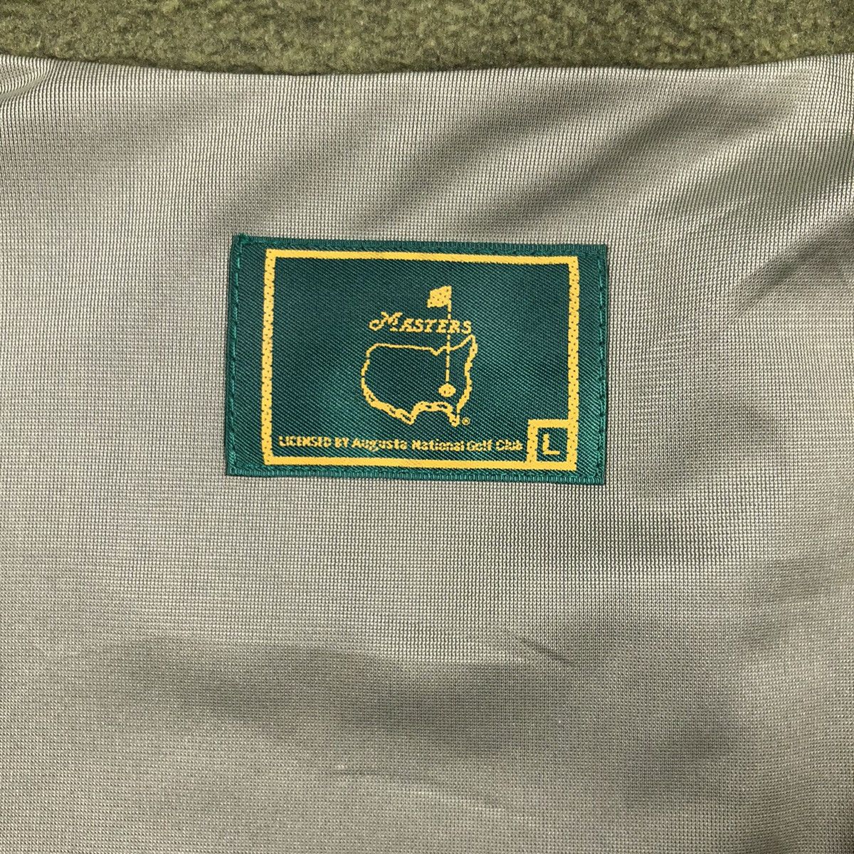 The Masters 90s Masters Augusta Fleece Vest Size US L / EU 52-54 / 3 - 12 Thumbnail