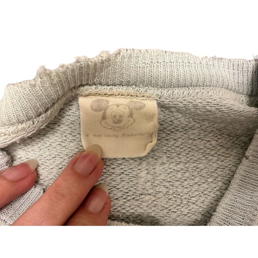 Disney Vintage Distressed Mickey Mouse Sweater Size S / US 4 / IT 40 - 3 Thumbnail