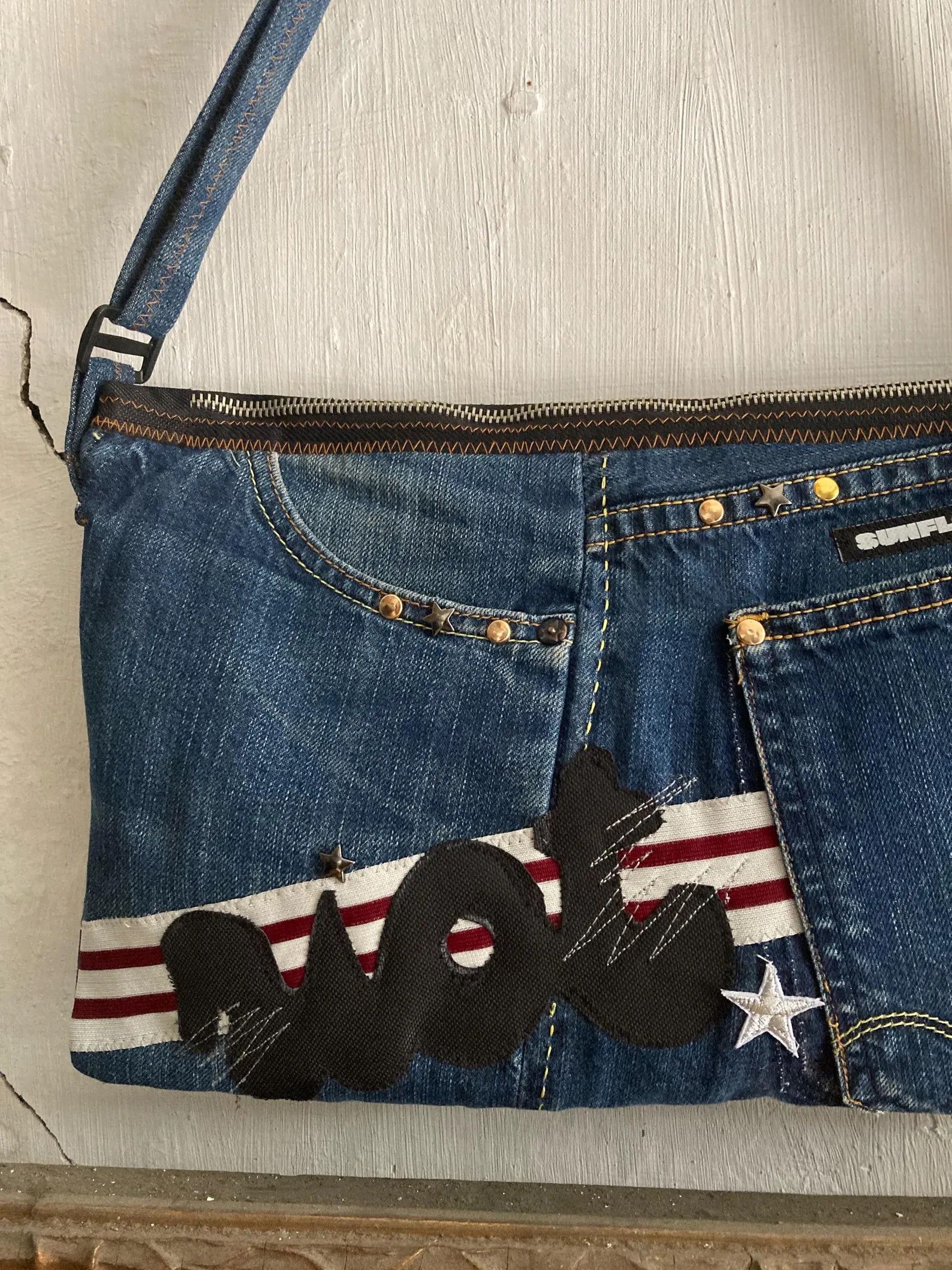Levi's Made & Crafted upcycling Levis shoulder bag by Sunflower Size ONE SIZE - 2 Thumbnail