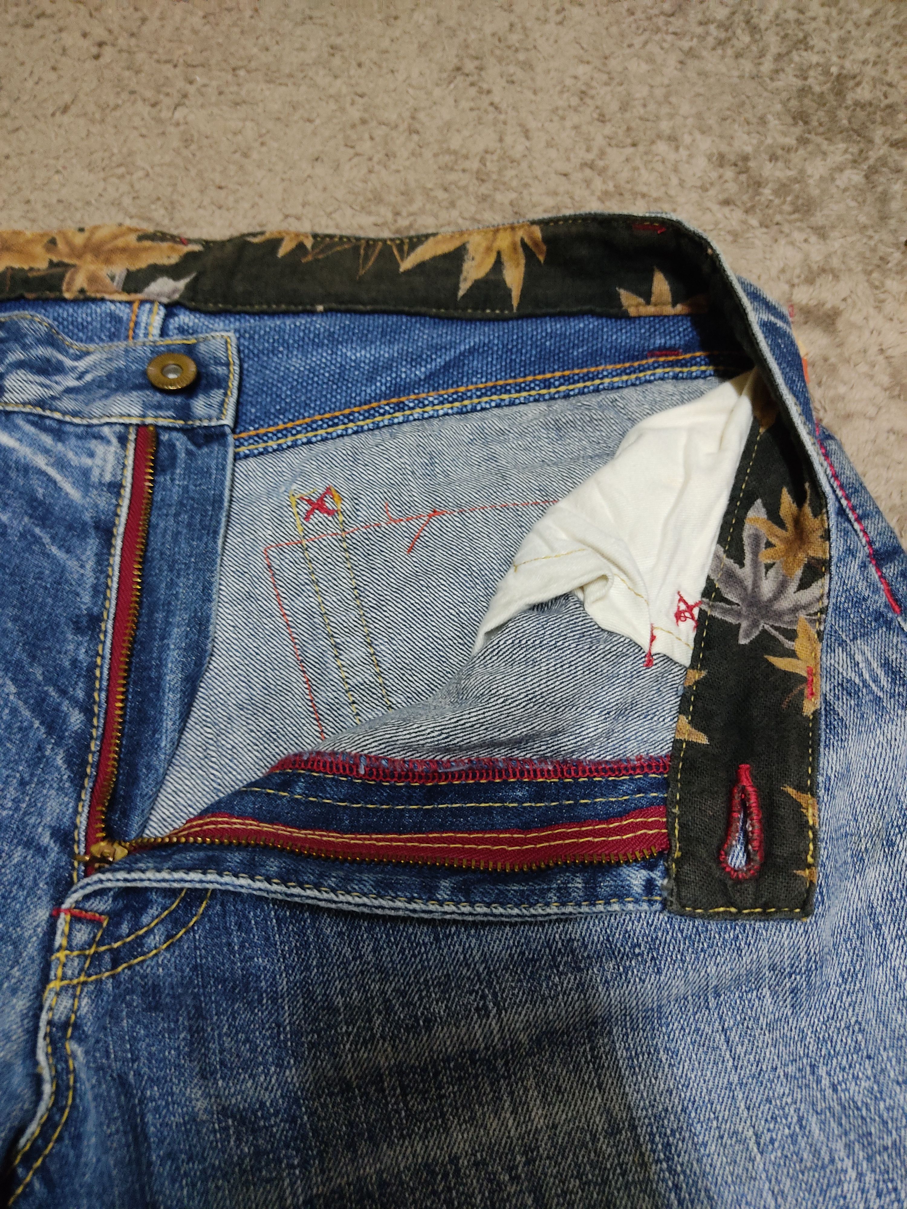 Eternal × Japanese Brand Eternal Boro Shashiko Jeans Size US 34 / EU 50 - 11 Thumbnail