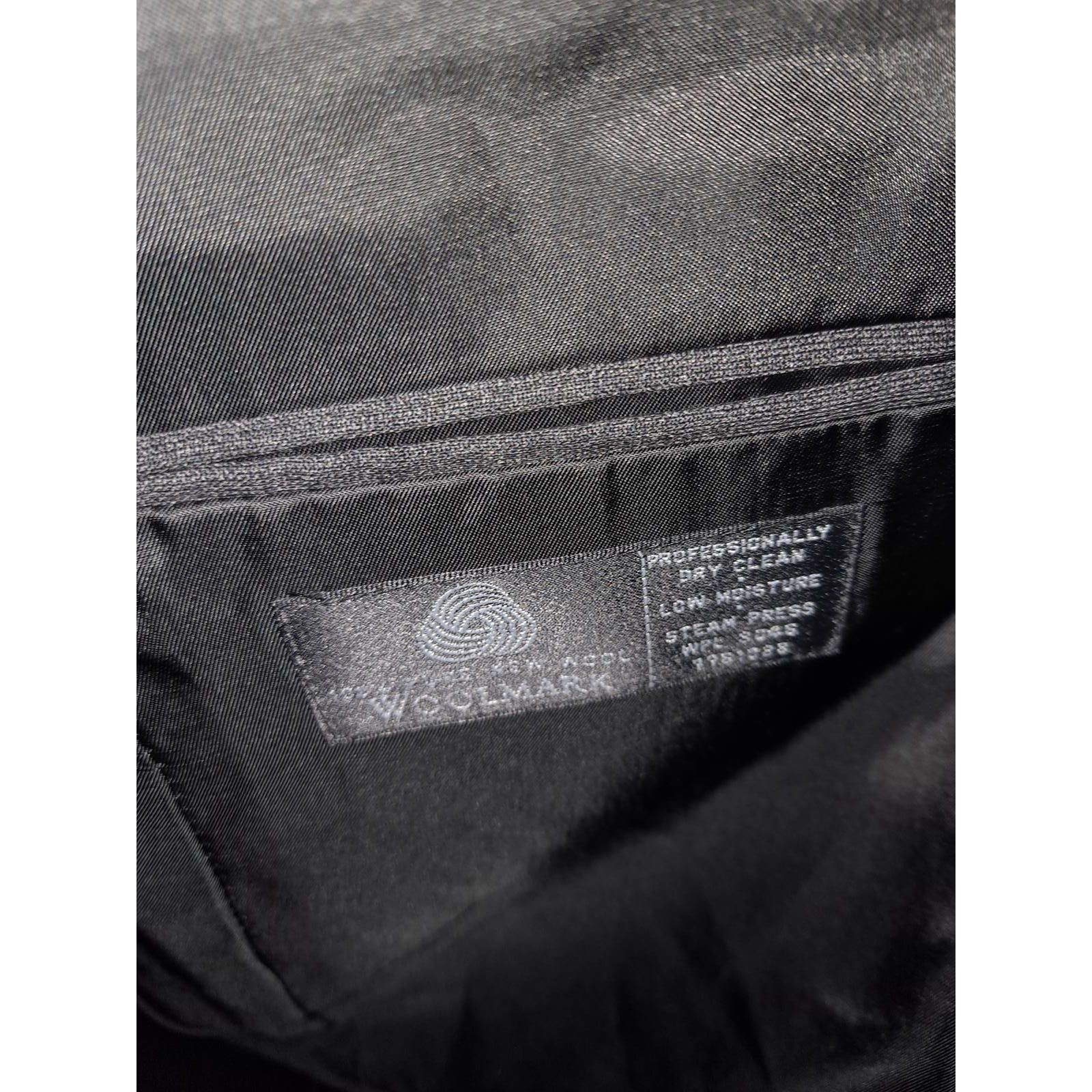 Club Room Clubroom Blazer 100% Wool Dark Gray with 2 Buttons Size 40R Size 40R - 6 Thumbnail