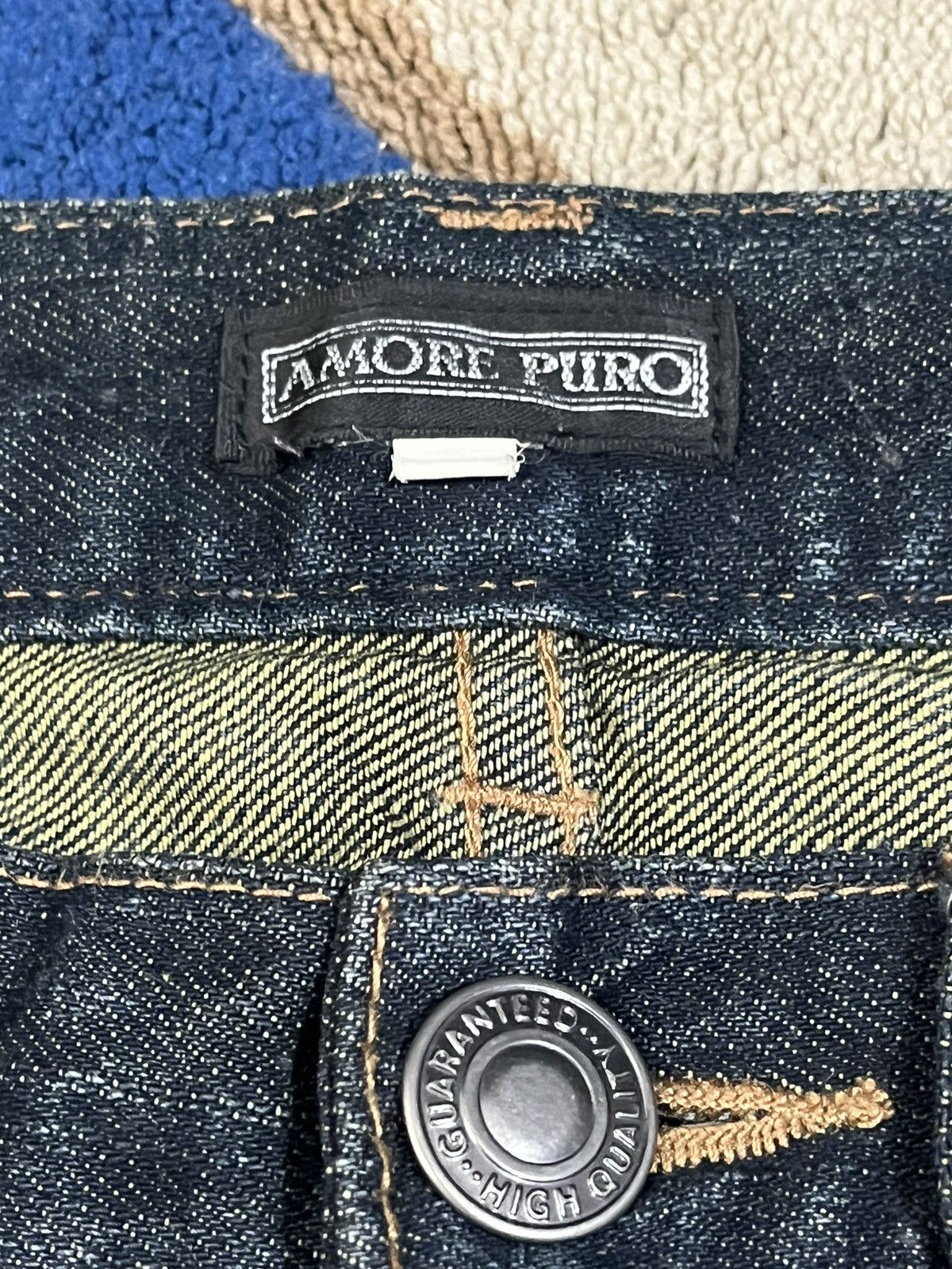 Beauty Beast Vintage Amore Puro Tiger Clawmark Denim Size US 30 / EU 46 - 8 Thumbnail