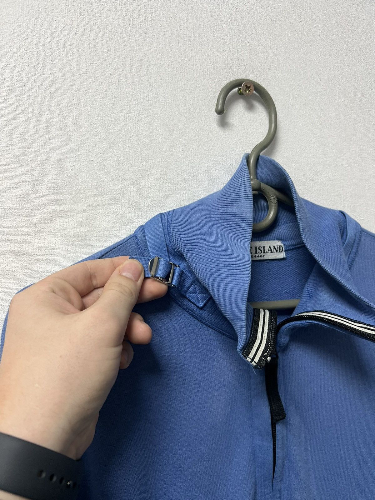 Stone Island Men’s Stone Island 1/3 zip up sweatshirt Size US L / EU 52-54 / 3 - 4 Thumbnail