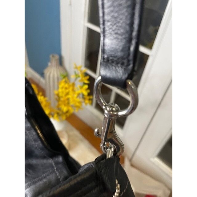 Coach Authentic COACH Park Black Pebble Leather Hobo Shoulder or C Size ONE SIZE - 5 Thumbnail