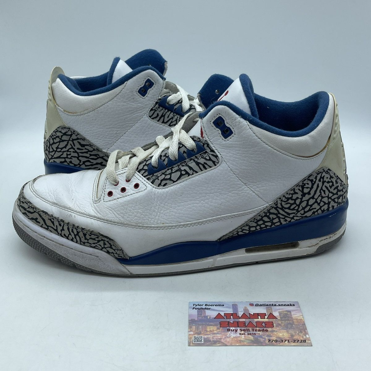 Jordan Brand Air Jordan 3 true blue Size US 13 / EU 46 - 1 Thumbnail