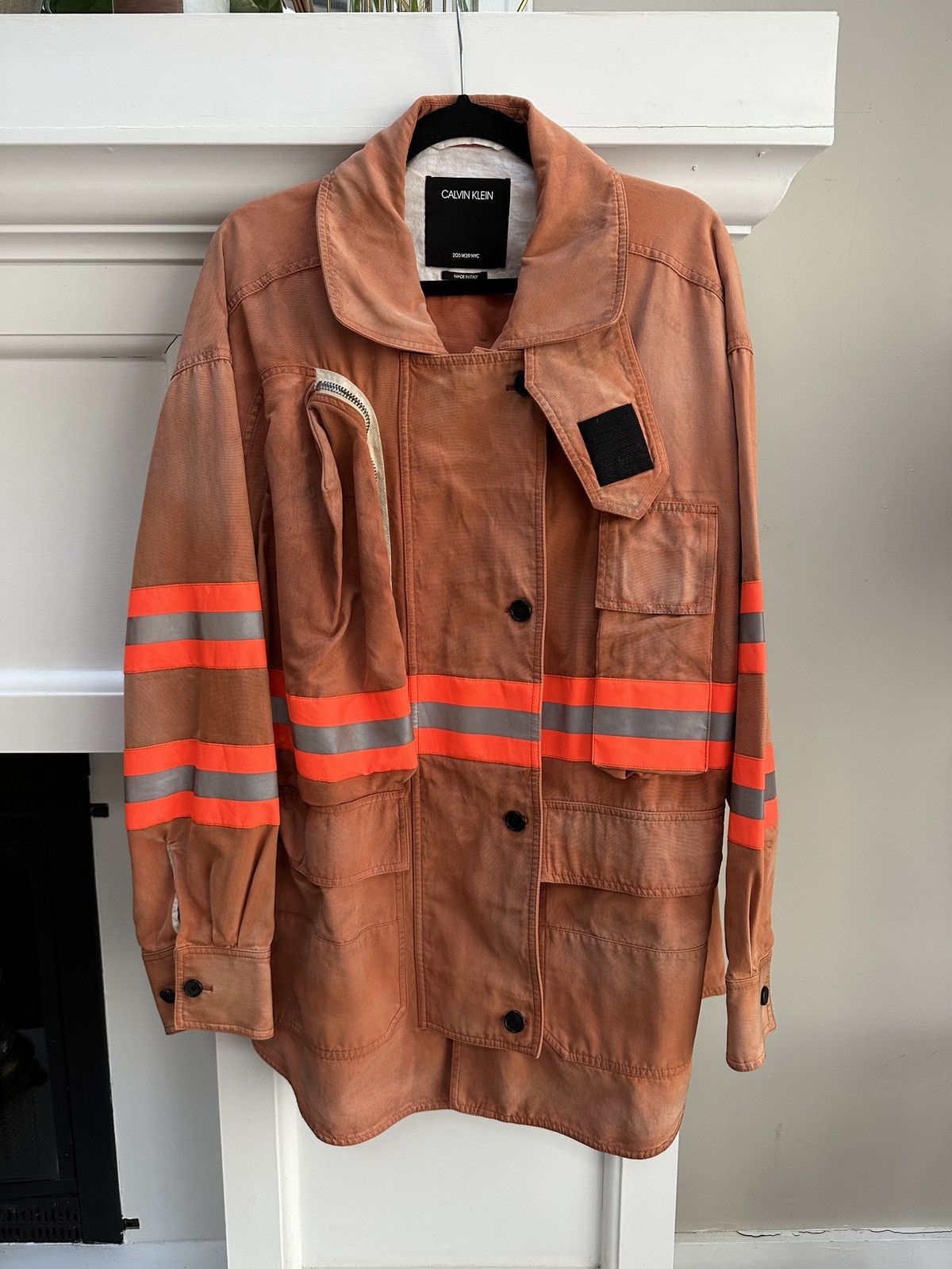 Calvin Klein × Raf Simons Fw18 205W39NYC Firefighter Jacket Size US M / EU 48-50 / 2 - 1 Thumbnail