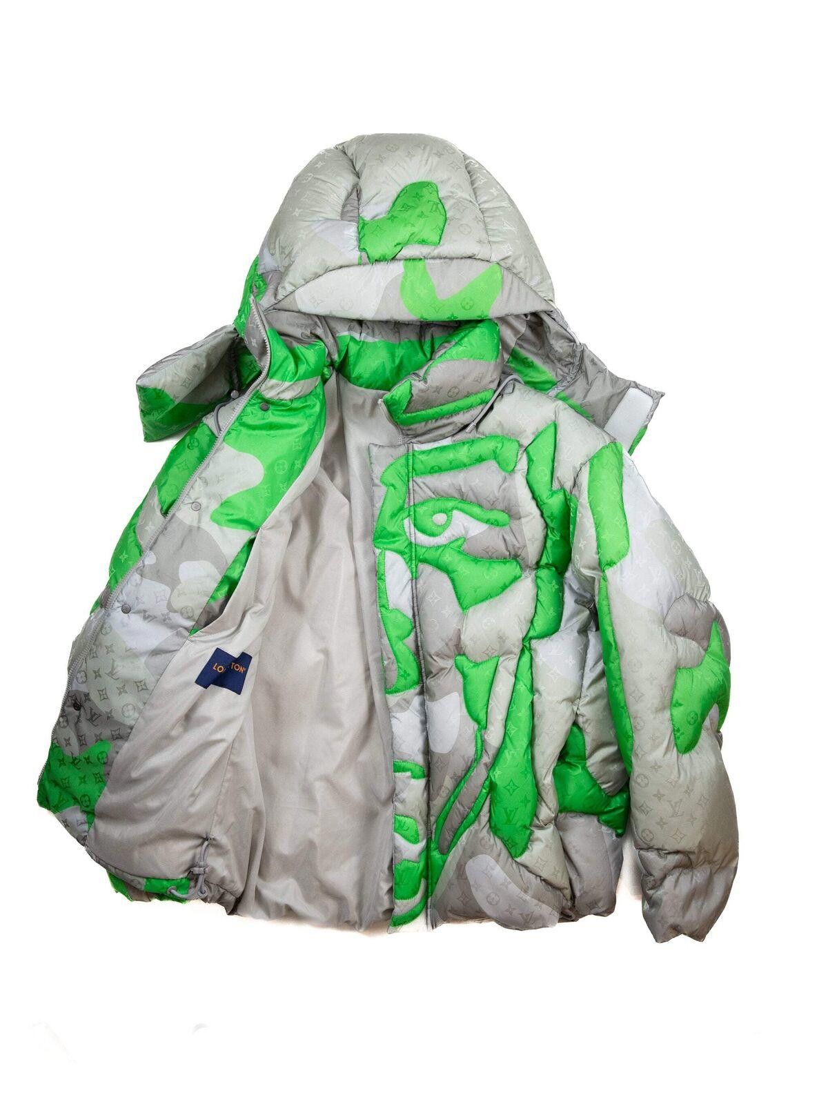 Louis Vuitton Louis Vuitton Mens x Kid Super Patchwork Puffer Jacket Size US XL / EU 56 / 4 - 3 Thumbnail