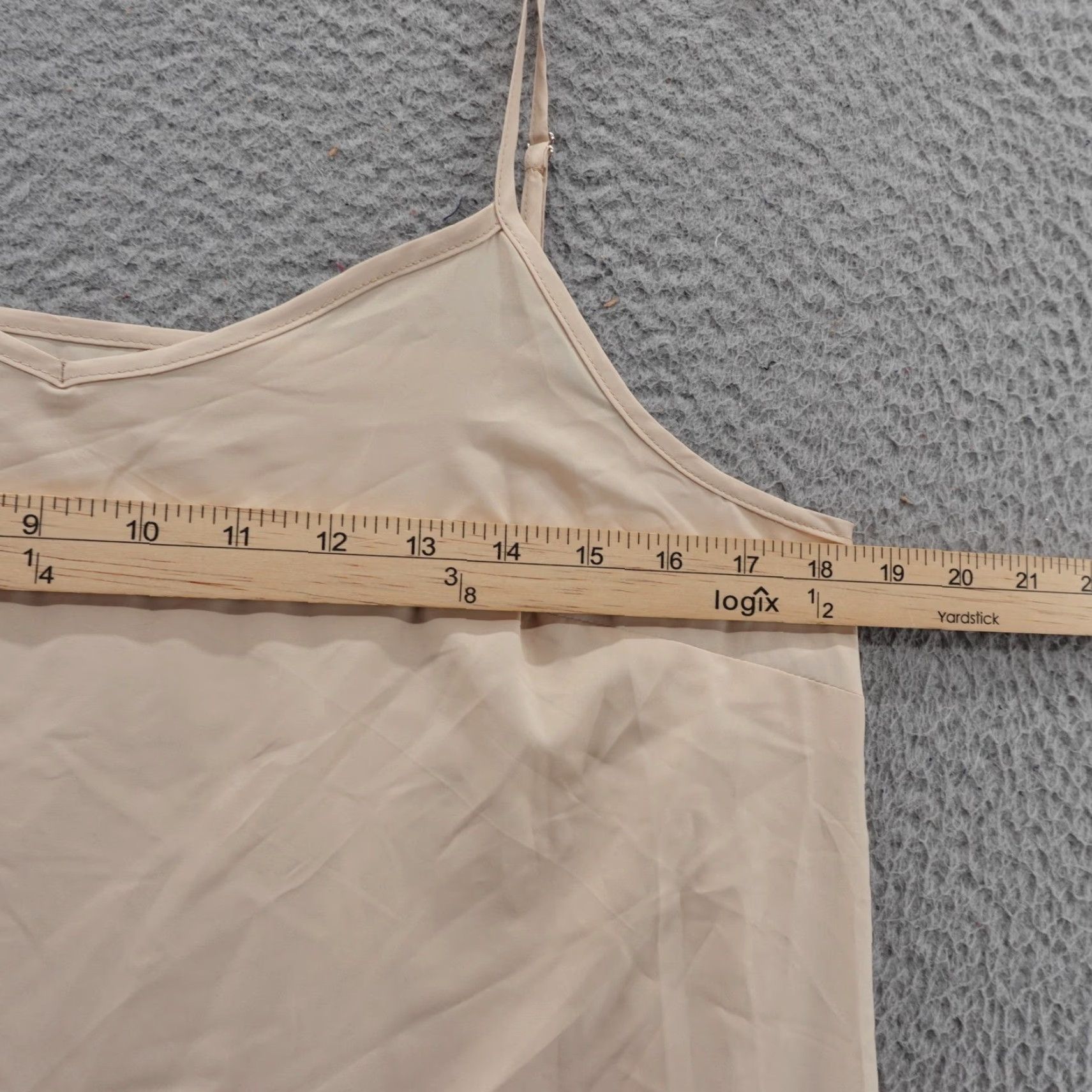 Vintage Julia Jordan Dress Women S Beige Spaghetti Strap Slip Dress Mini Casual Lounge Wear NEW Size S / US 4 / IT 40 - 6 Thumbnail