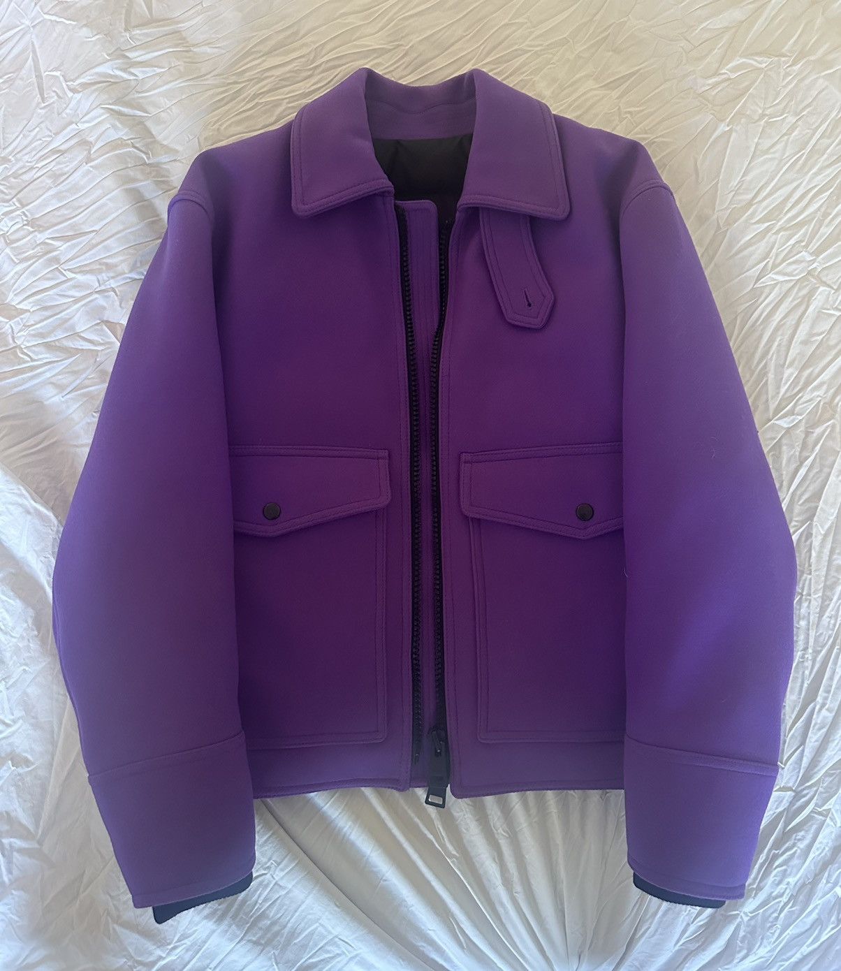 AMI 2017 Purple Bomber Jacket