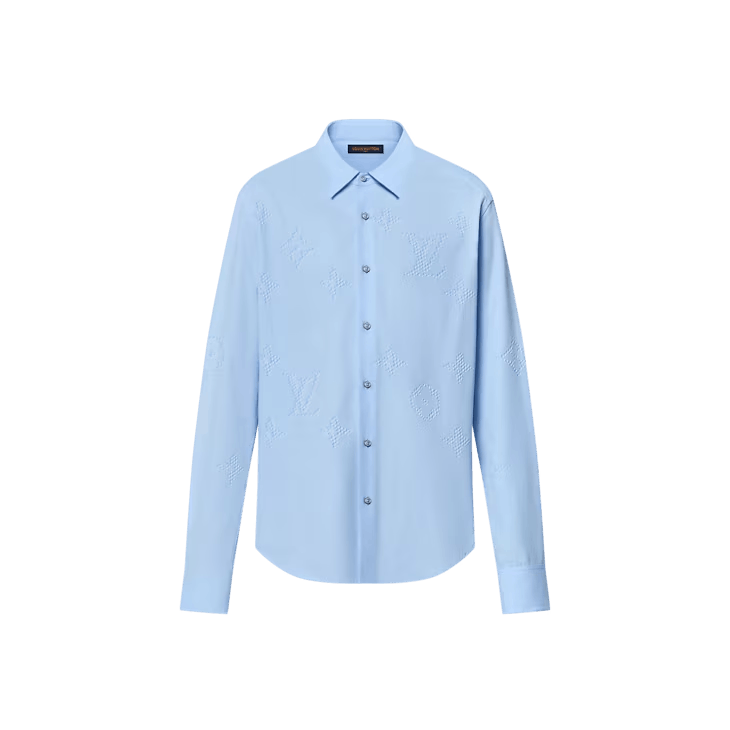 Louis Vuitton Monogram Printed Long-Sleeved Shirt Size US S / EU 44-46 / 1 - 1 Thumbnail