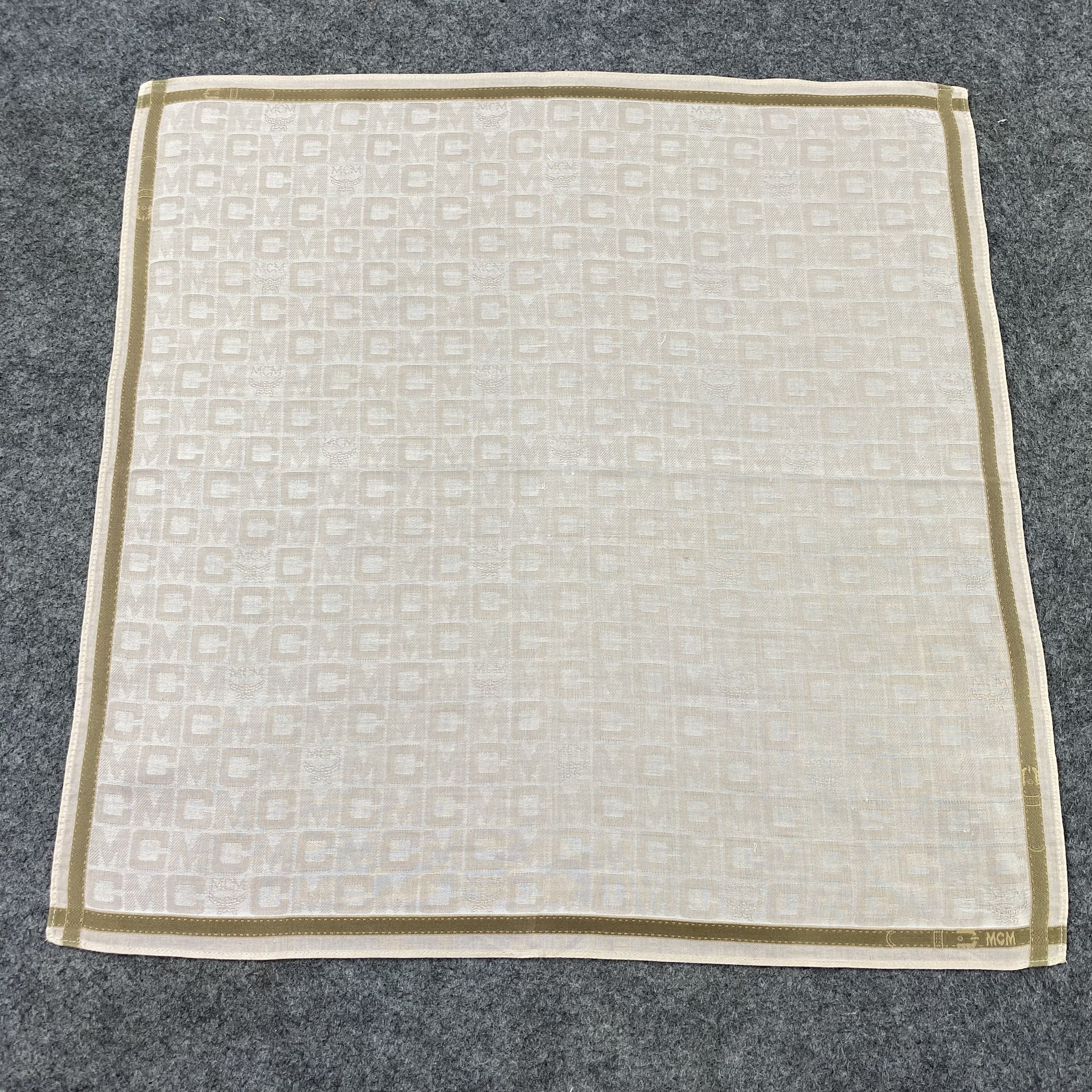 MCM MCM Handkerchief / Bandana / Neckerchief-B1487 Size ONE SIZE - 3 Thumbnail