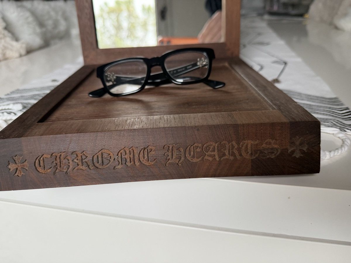 Chrome Hearts Chrome Hearts Ebony Wooden Optical Display Mirror Store Size ONE SIZE - 7 Thumbnail