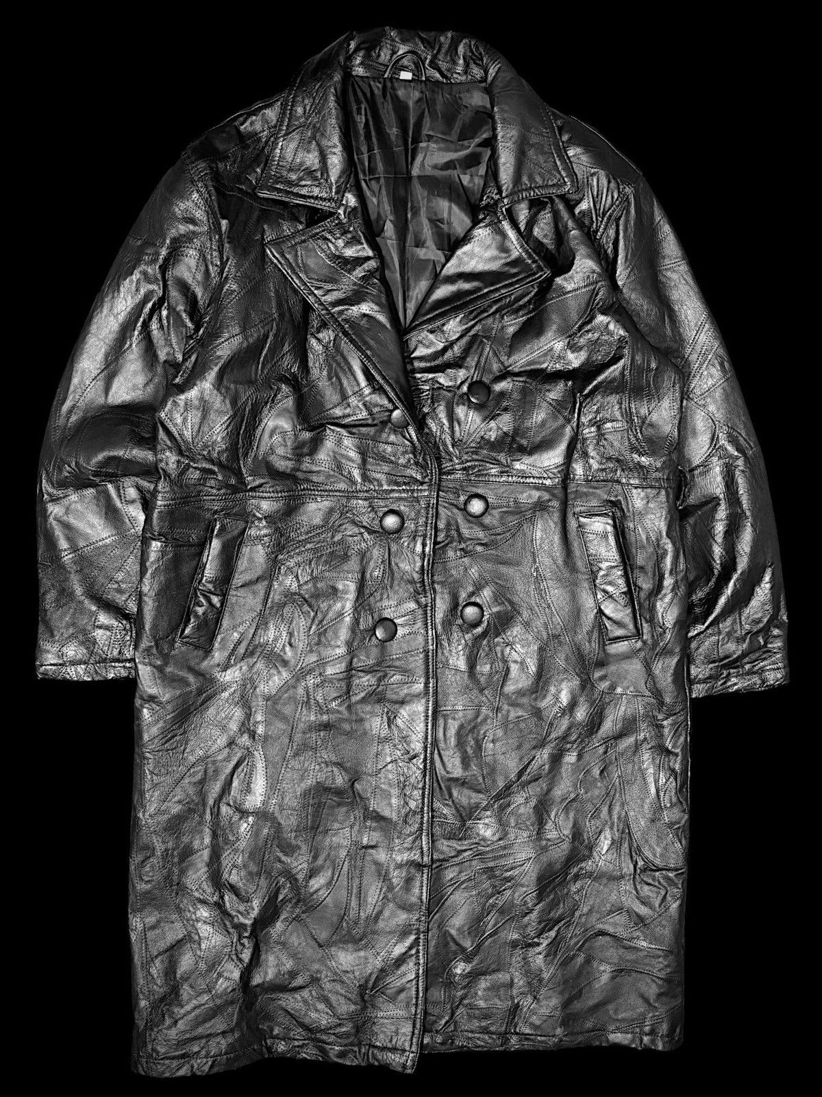Other Avant garde patchwork leather coat like opium balenci rick Size US XXL / EU 58 / 5 - 1 Thumbnail