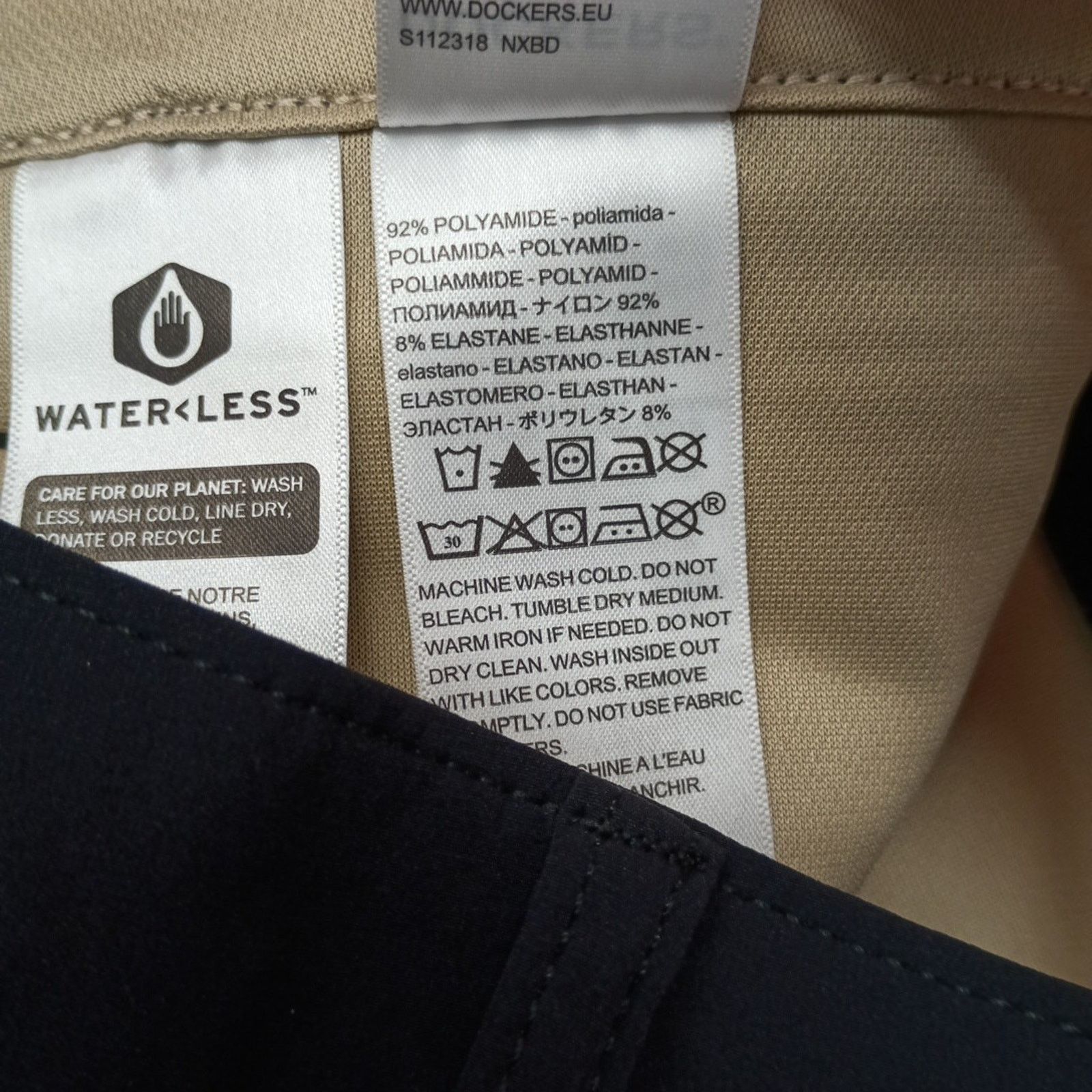 Dockers Dockers Pants Men's 32x30 Black Go Jean Cut Straight Fit Size US 32 / EU 48 - 6 Thumbnail