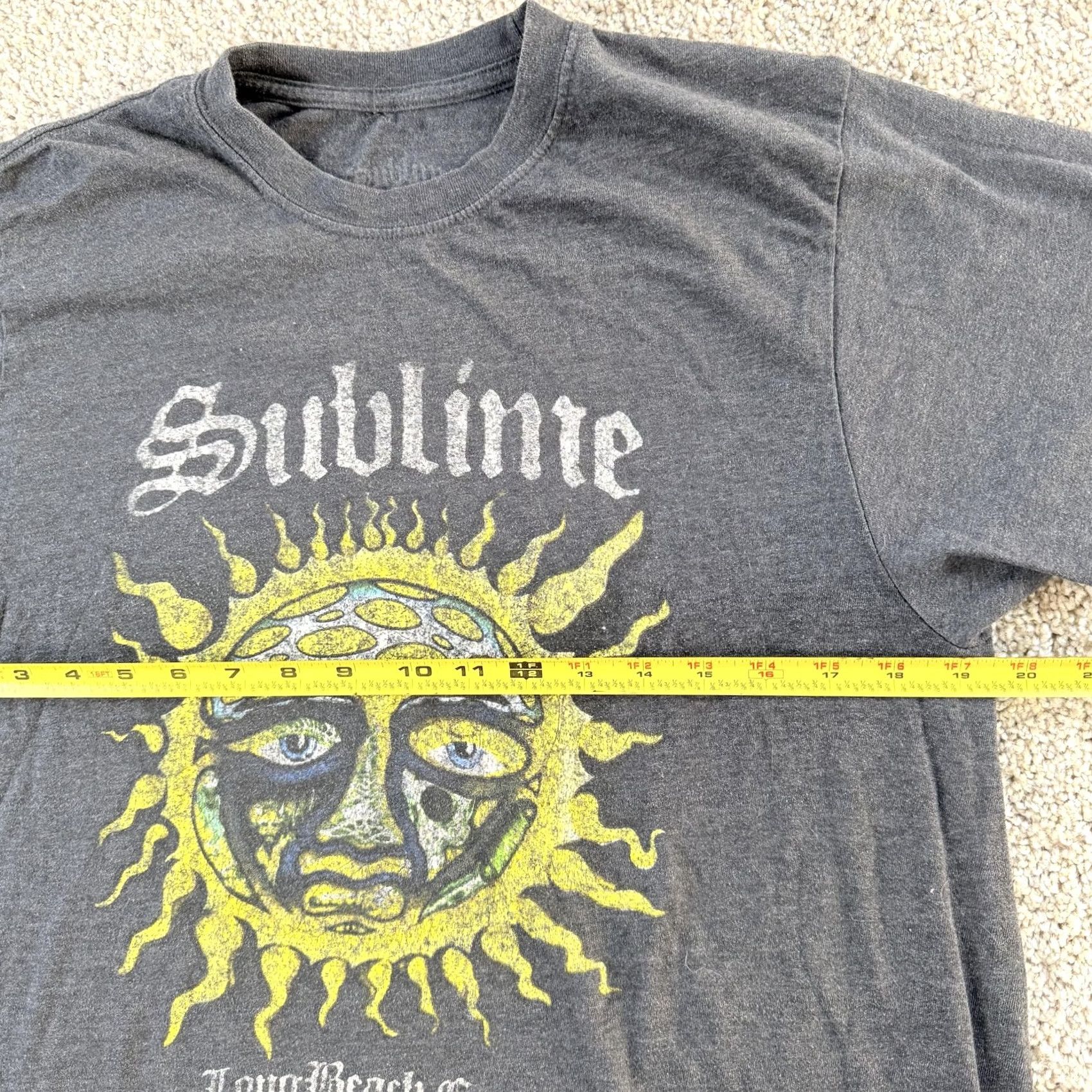 Vintage Sublime Shirt Womens XL Black Sun Long Beach CA Graphic Band Tee T-Shirt Music Size XL / US 12-14 / IT 48-50 - 4 Thumbnail
