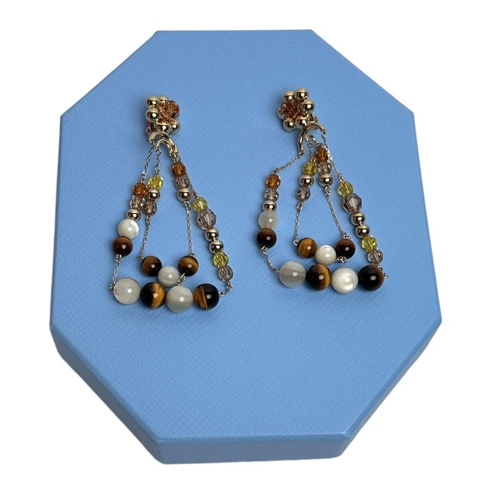 Swarovski Swarovski Somnia drop earrings Clips Chandelier, Extra long Size ONE SIZE - 8 Thumbnail