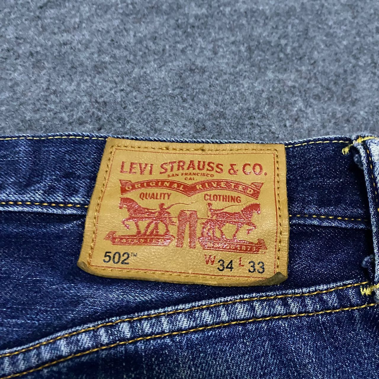 If Six Was Nine 💥Best Offer💥Vintage Levis 502 Distressed Denim Size US 36 / EU 52 - 14 Thumbnail