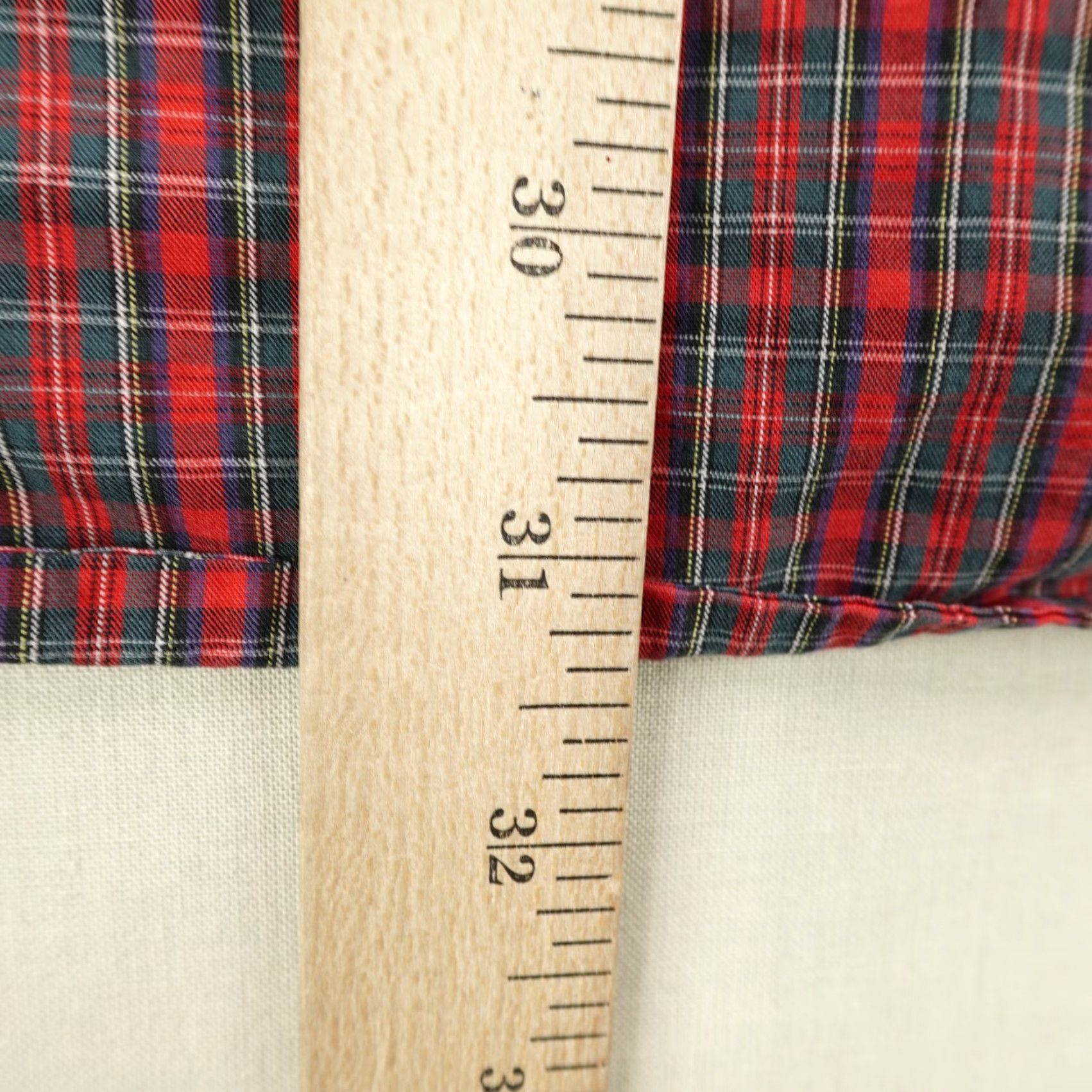 Ralph Lauren Ralph Lauren Shirt Mens 2XL Plaid Button-Up Red Green Tartan Cotton Classic Collared Long Sleeve Pony Logo Size US XXL / EU 58 / 5 - 6 Thumbnail