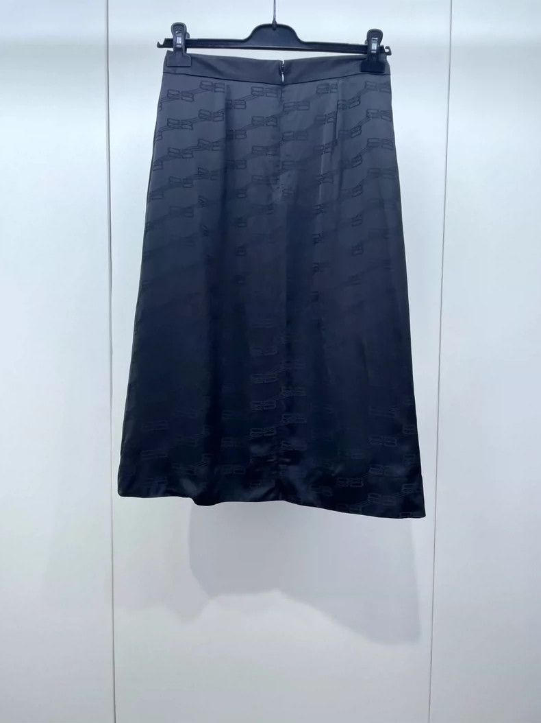 Balenciaga Balenciaga Black full print skirt Size 25" / US 0 / IT 36 - 2 Thumbnail