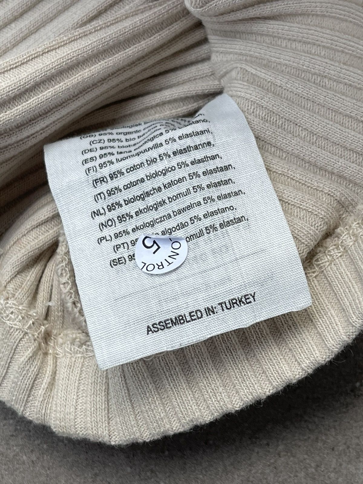 Han Kjobenhavn !DS! SS23 Han Kjobenhavn Cropped Racer Beige Top Size M / US 6-8 / IT 42-44 - 15 Thumbnail