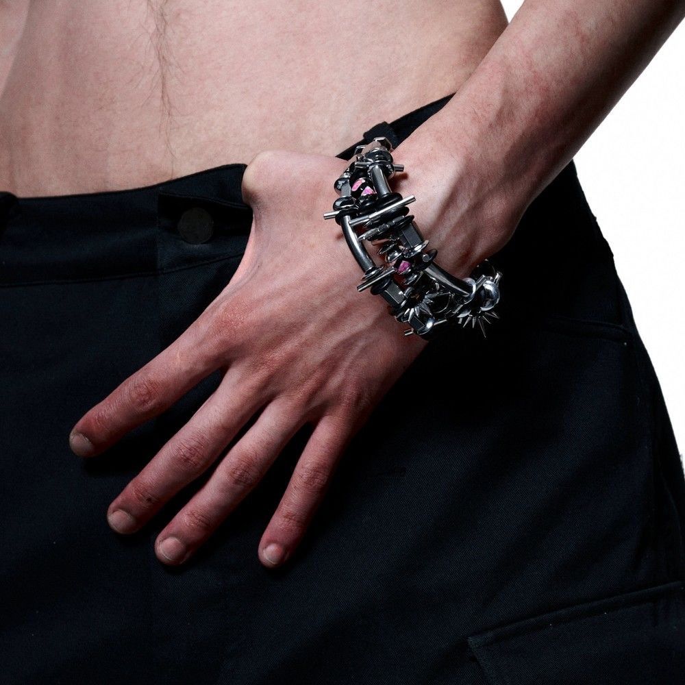 Vintage Original Punk Style Bracelet Size ONE SIZE - 2 Thumbnail