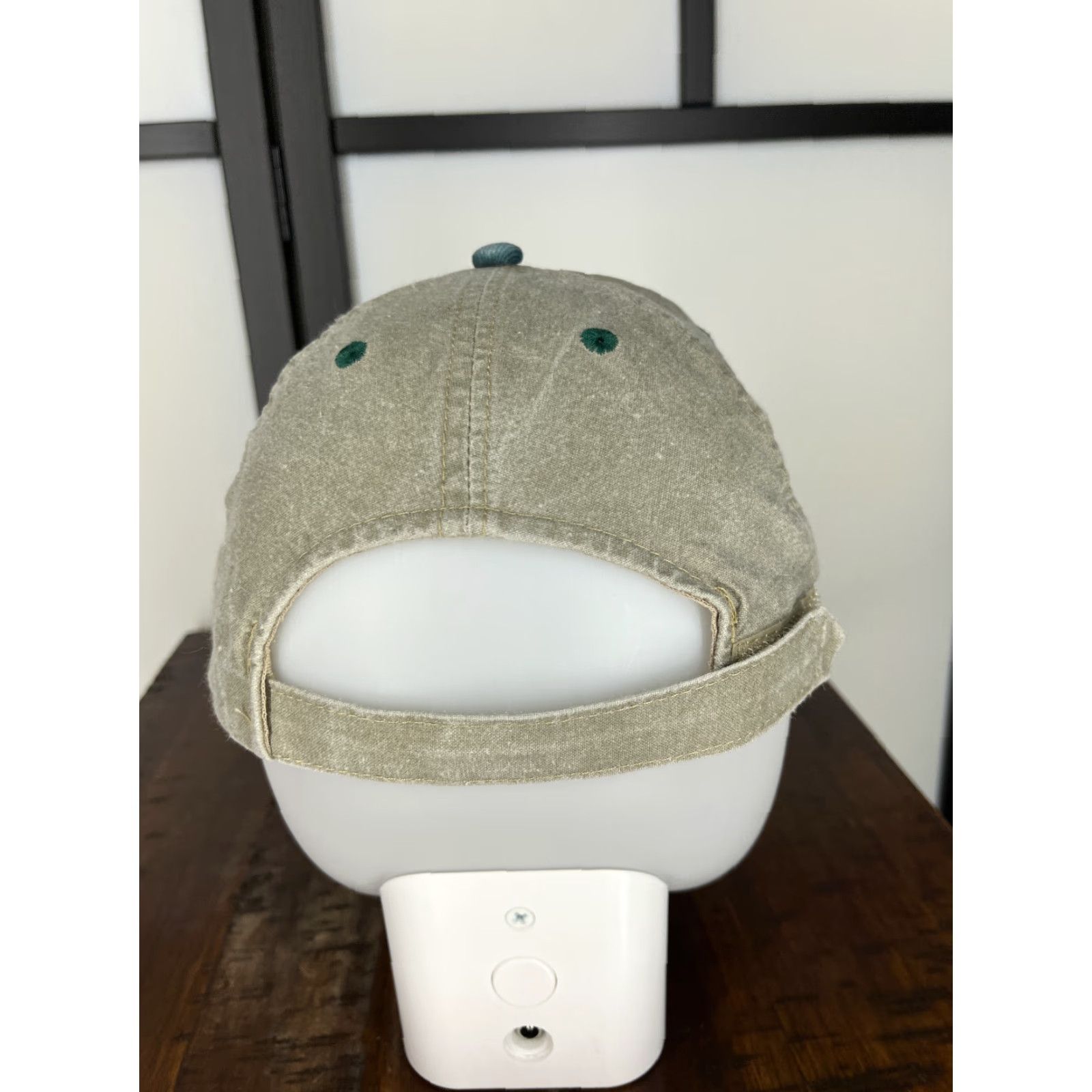 Vintage VINTAGE Bourbon Street Hat Cap Strap Back Adult One Size Gray Blue Cotton Size ONE SIZE - 6 Thumbnail