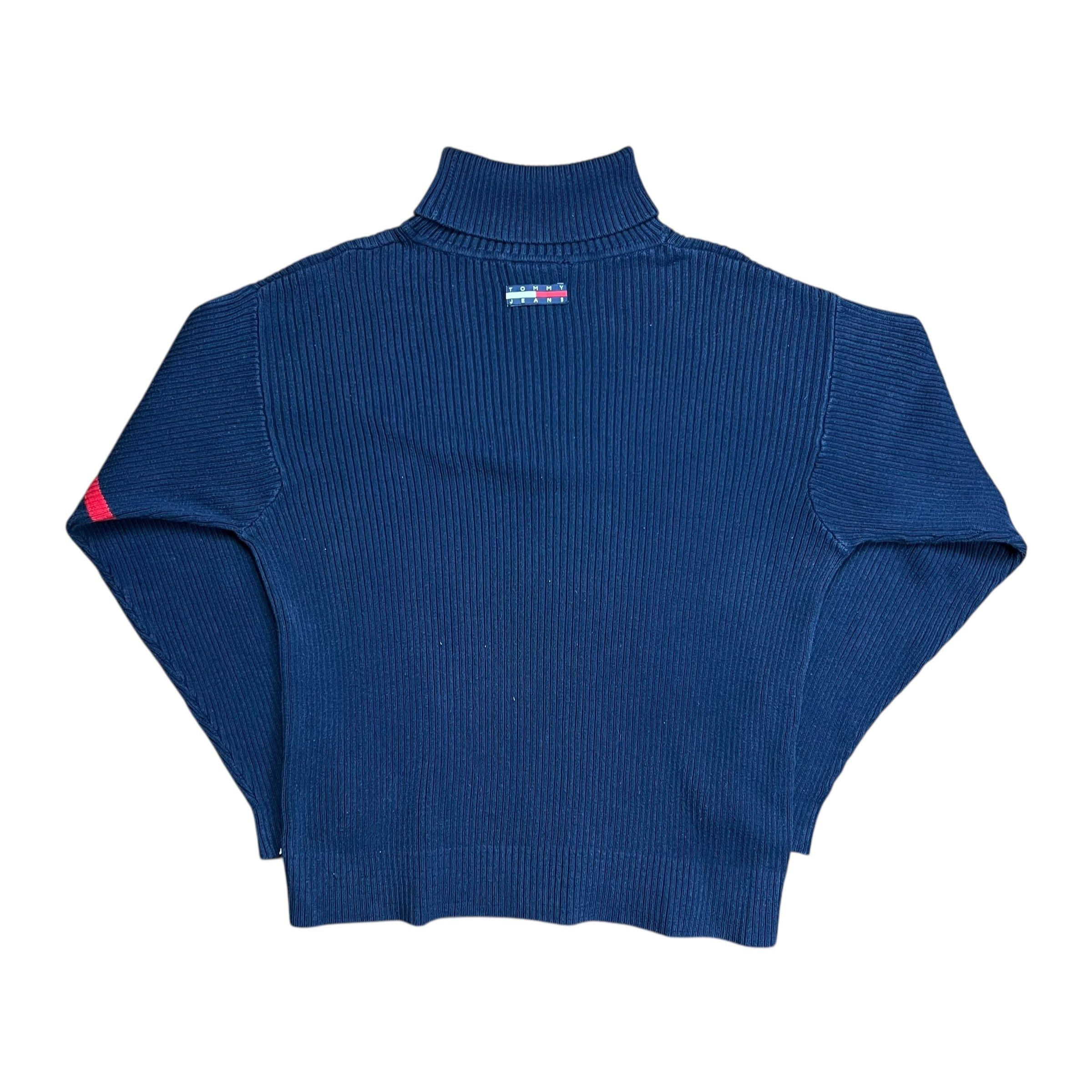 Tommy Hilfiger Tommy Hilfiger Ribbed Turtleneck Sweater - M Size US M / EU 48-50 / 2 - 4 Thumbnail