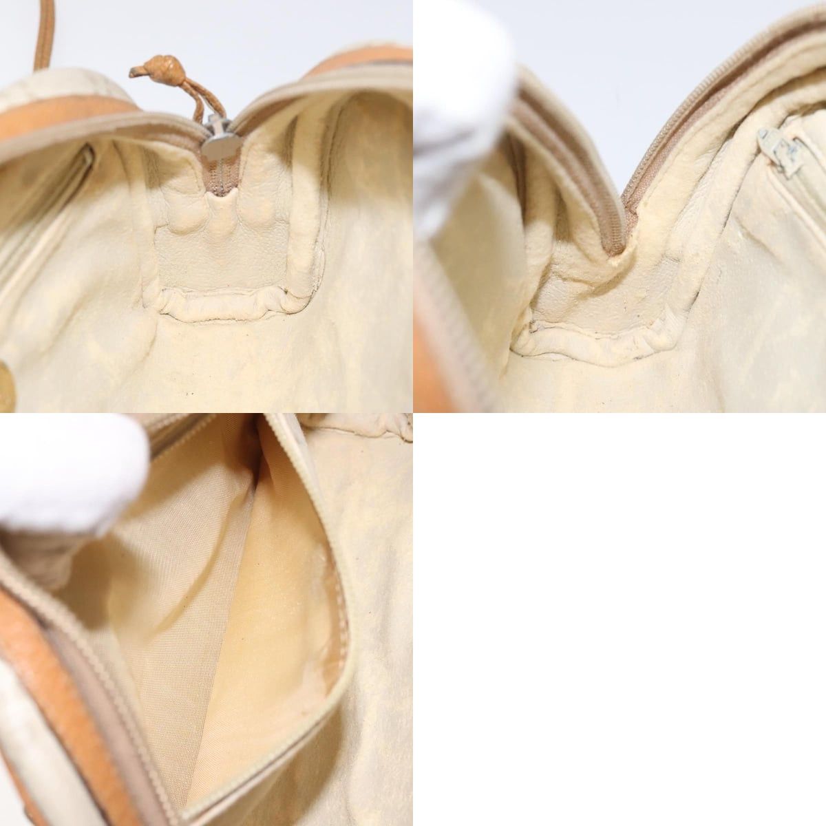 Gucci GUCCI GG Plus Supreme Shoulder Bag Pvc Ivory Gold Size ONE SIZE - 12 Thumbnail
