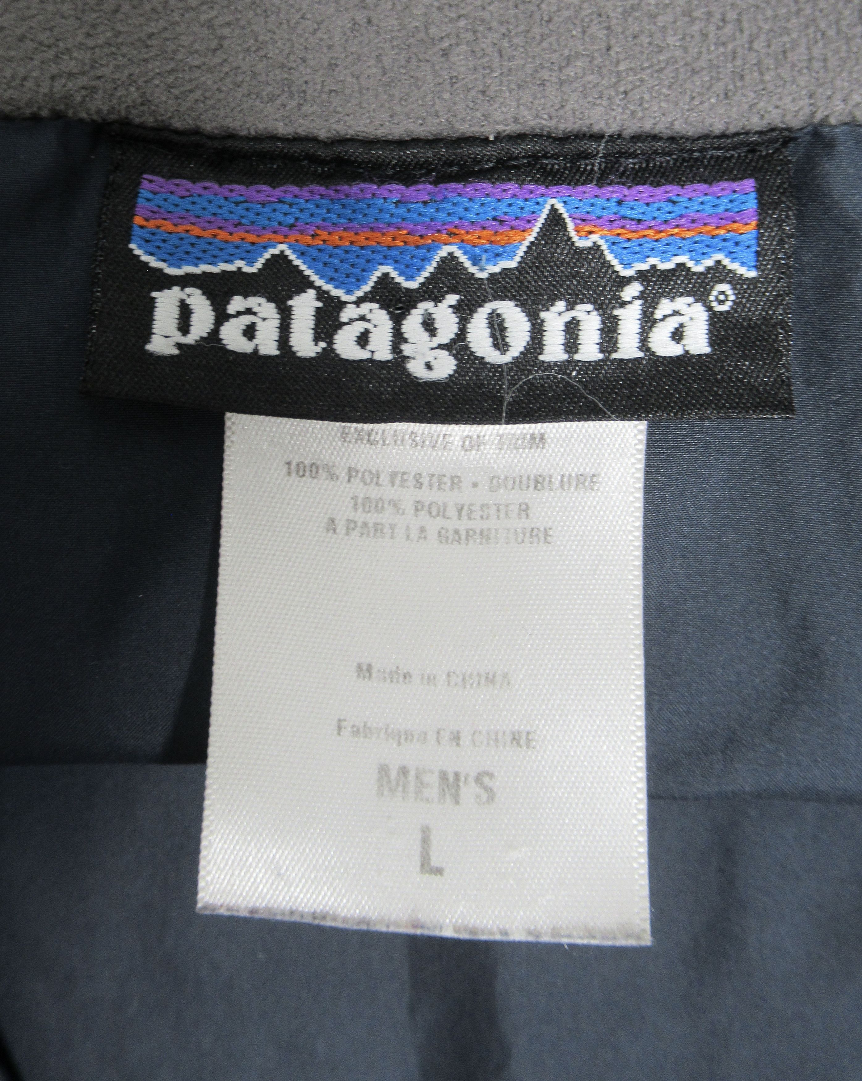 Patagonia Patagonia Men.s Eco Rain Shell Blue Black BLB 27505F0 Size L Size US L / EU 52-54 / 3 - 7 Thumbnail