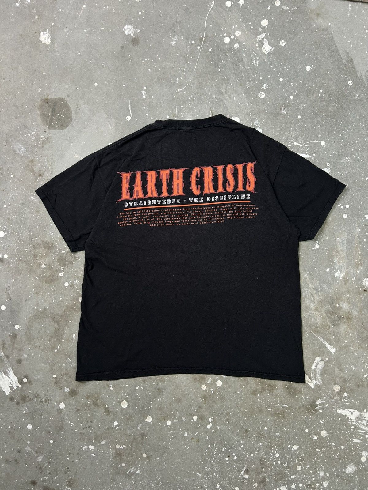 Affliction × Vintage Earth Crisis Vintage Anvil Tee Size US XL / EU 56 / 4 - 1 Thumbnail