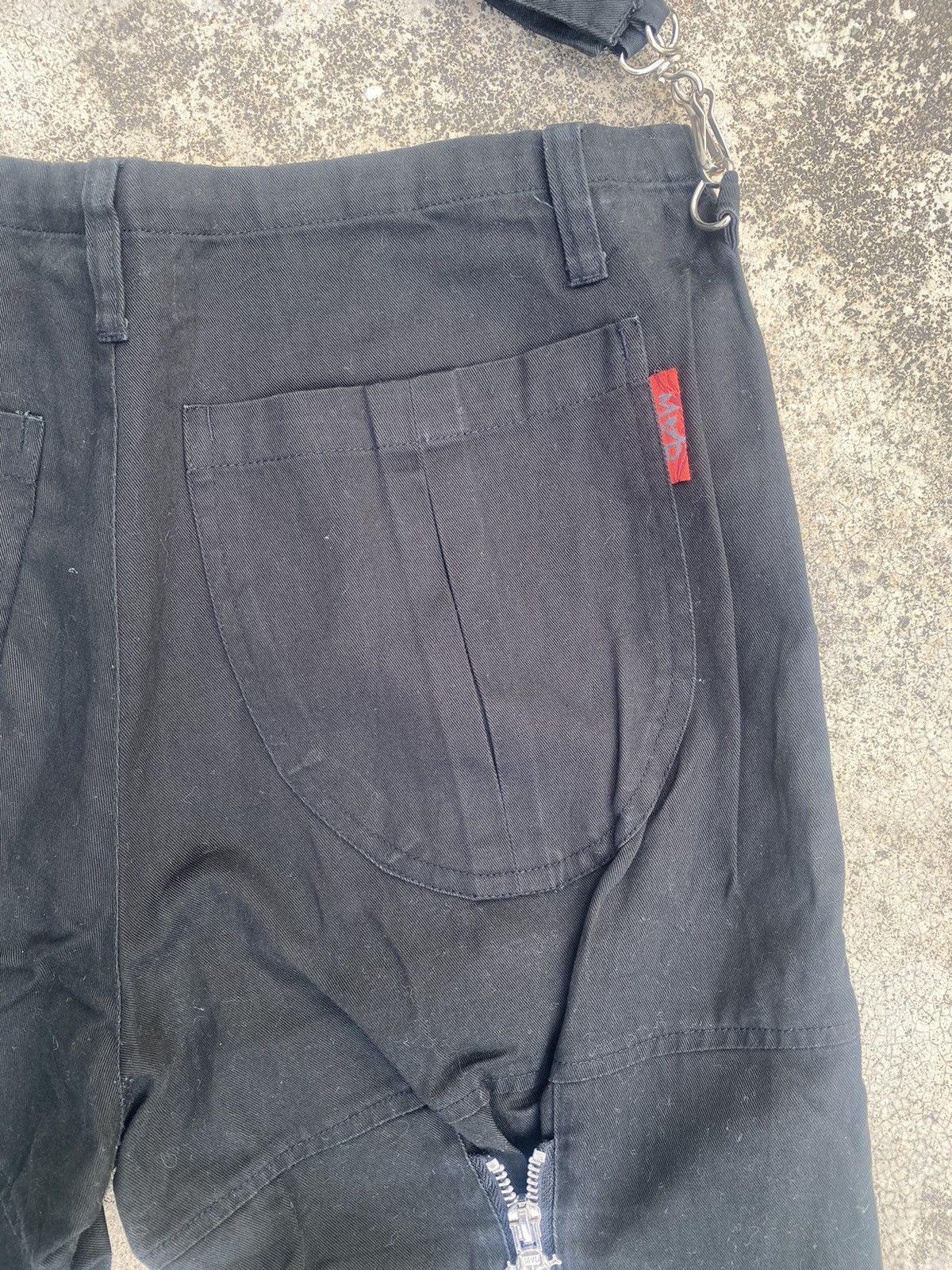 Japanese Brand × Punk and Yo MVD Gothic Punk Seditionaries Bondage Zipper Denim Pants Size US 29 - 15 Thumbnail