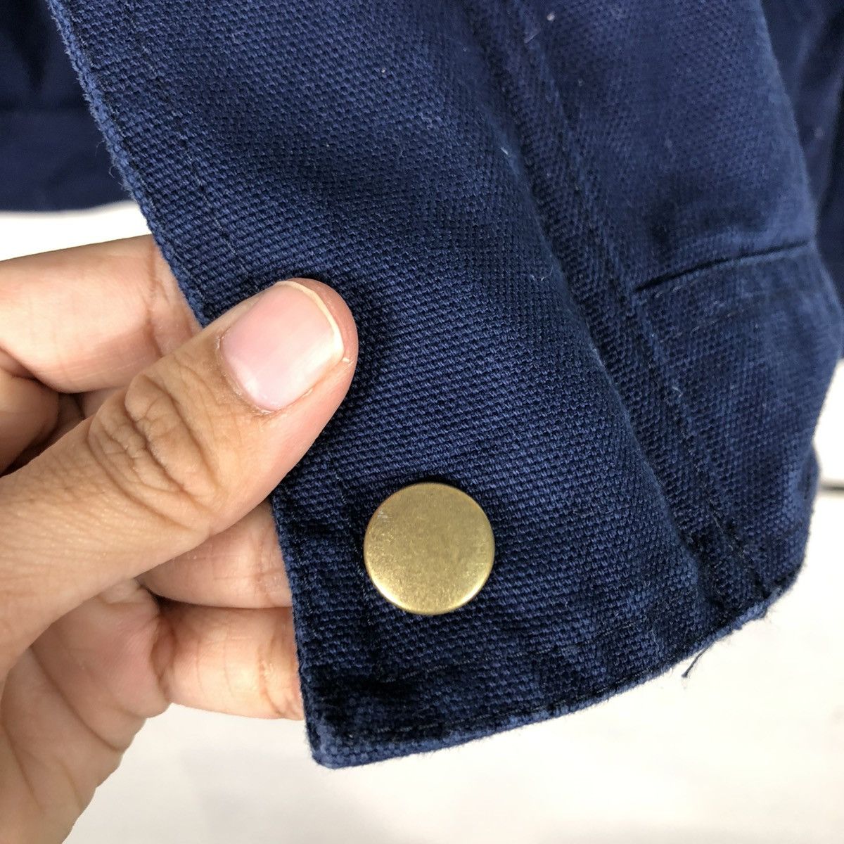 Japanese Brand 🔥VINTAGE CHORE BIKER JACKET CAFE RACER NELSON JAPAN Size US L / EU 52-54 / 3 - 18 Thumbnail