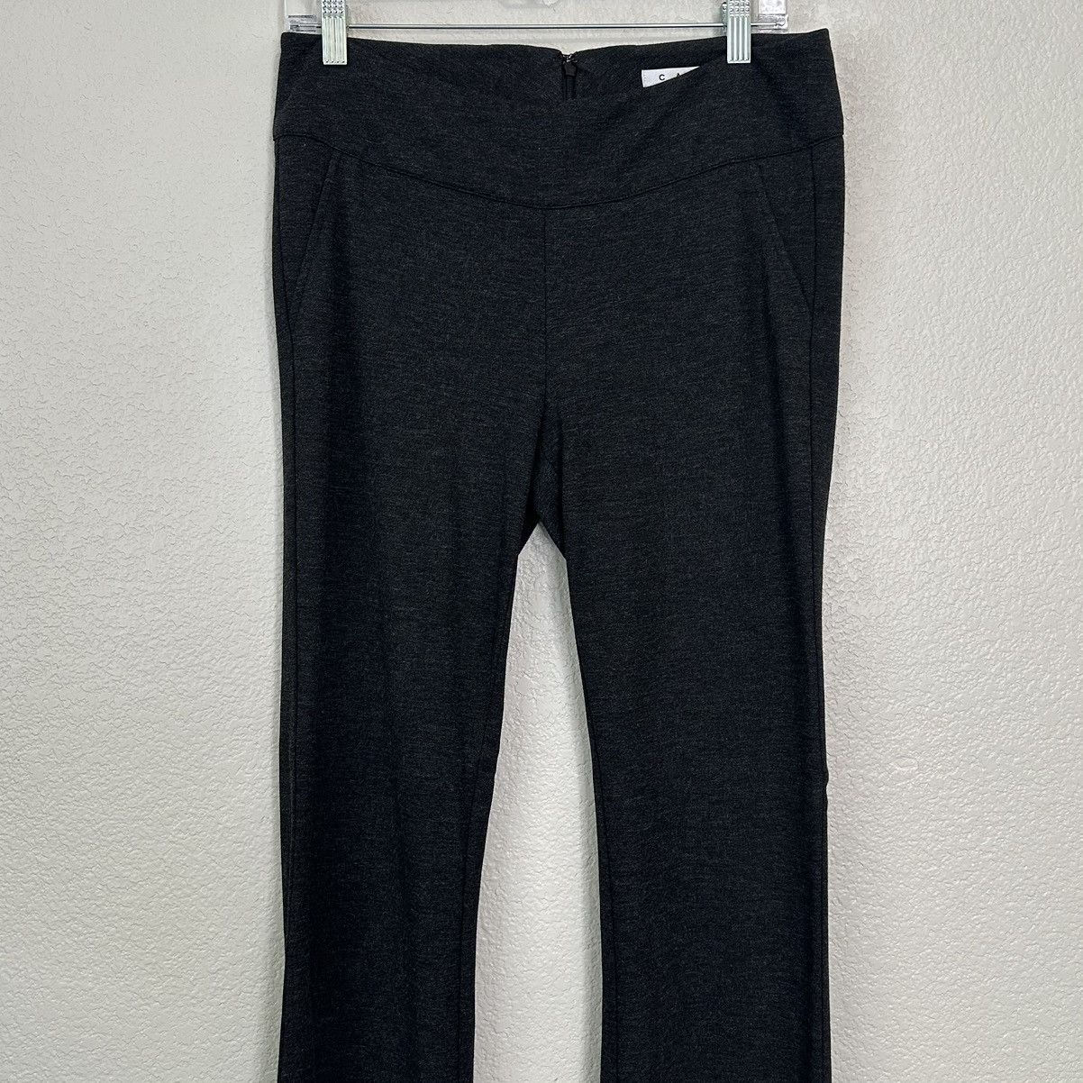 Other CAbi Ponte Knit Stretch Back Zip Trouser Pants Size 28" / US 6 / IT 42 - 2 Thumbnail