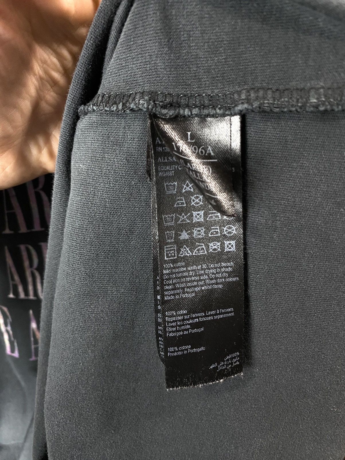 Allsaints Vintage All Saints Gradient Faded T Shirt Hype Size US L / EU 52-54 / 3 - 7 Thumbnail