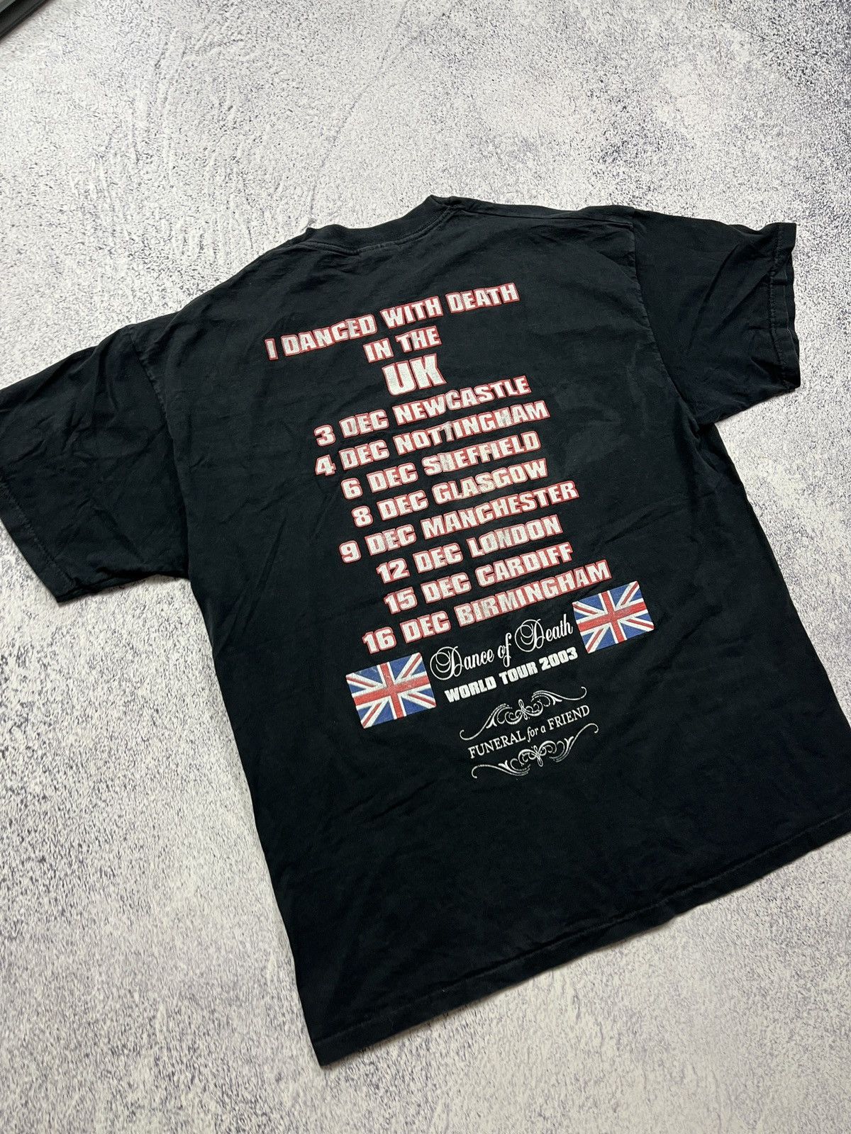 Band Tees × Vintage Vintage 2003 Iron Maiden World Tour T-Shirt Dance Of Death Size US XL / EU 56 / 4 - 11 Thumbnail