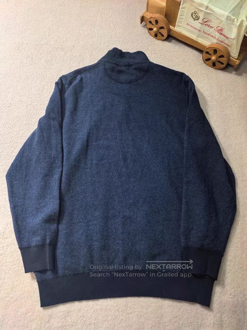 Loro Piana Loro Piana Men's Plus Size Antique Car Cashmere Cardigan Size US XL / EU 56 / 4 - 3 Thumbnail
