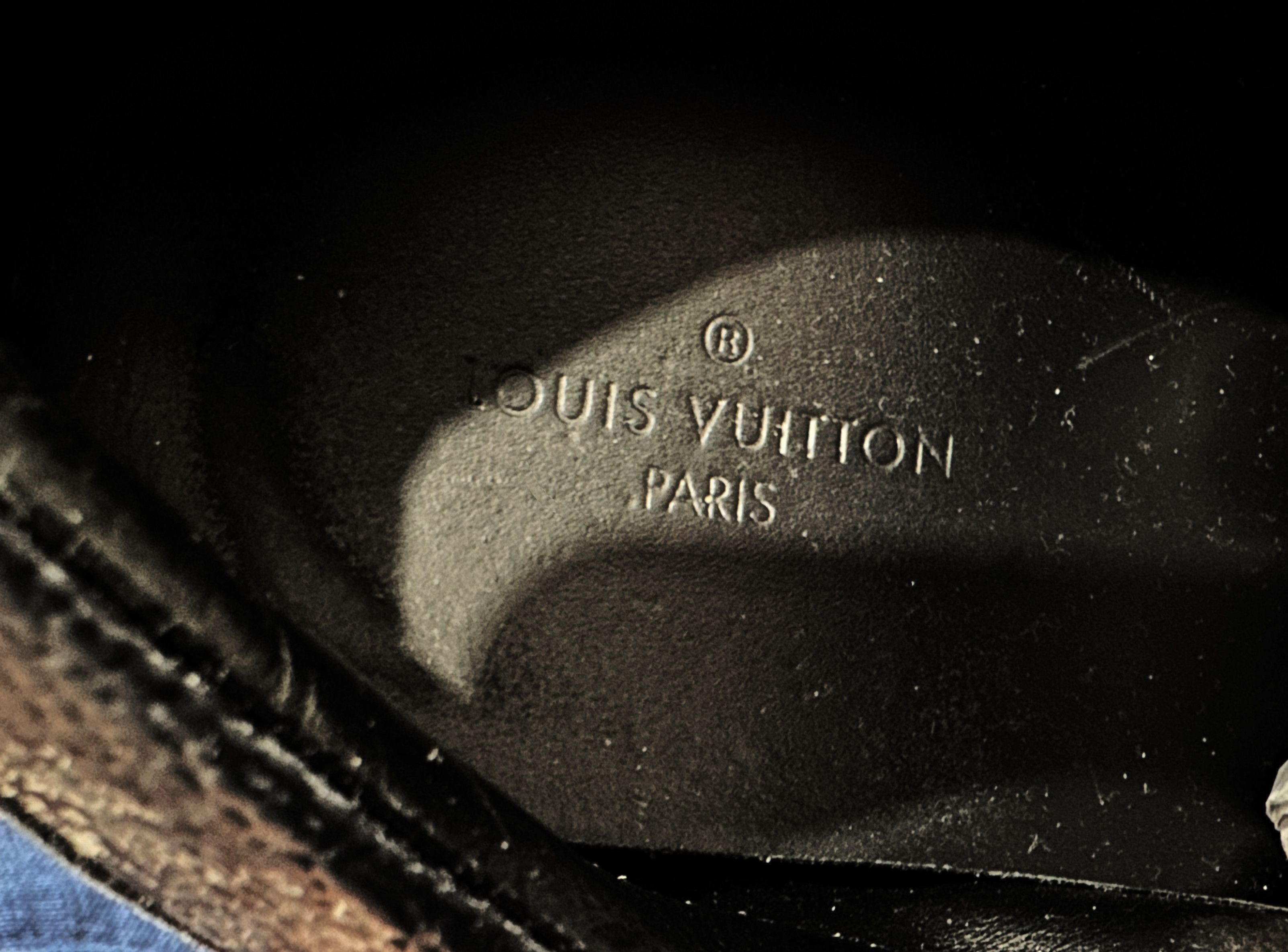 Louis Vuitton Louis Vuitton Men’s Black Monogram Sneakers Size US 8.5 / EU 41-42 - 6 Thumbnail