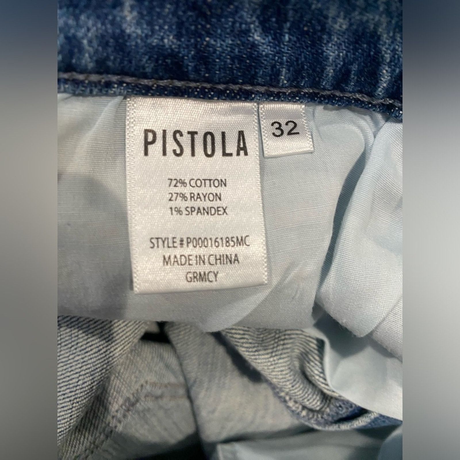 Pistola Pistola COLLEEN HIGH RISE SLIM BOOT GRAMERCY Jeans 32 Size 32" / US 10 / IT 46 - 7 Thumbnail
