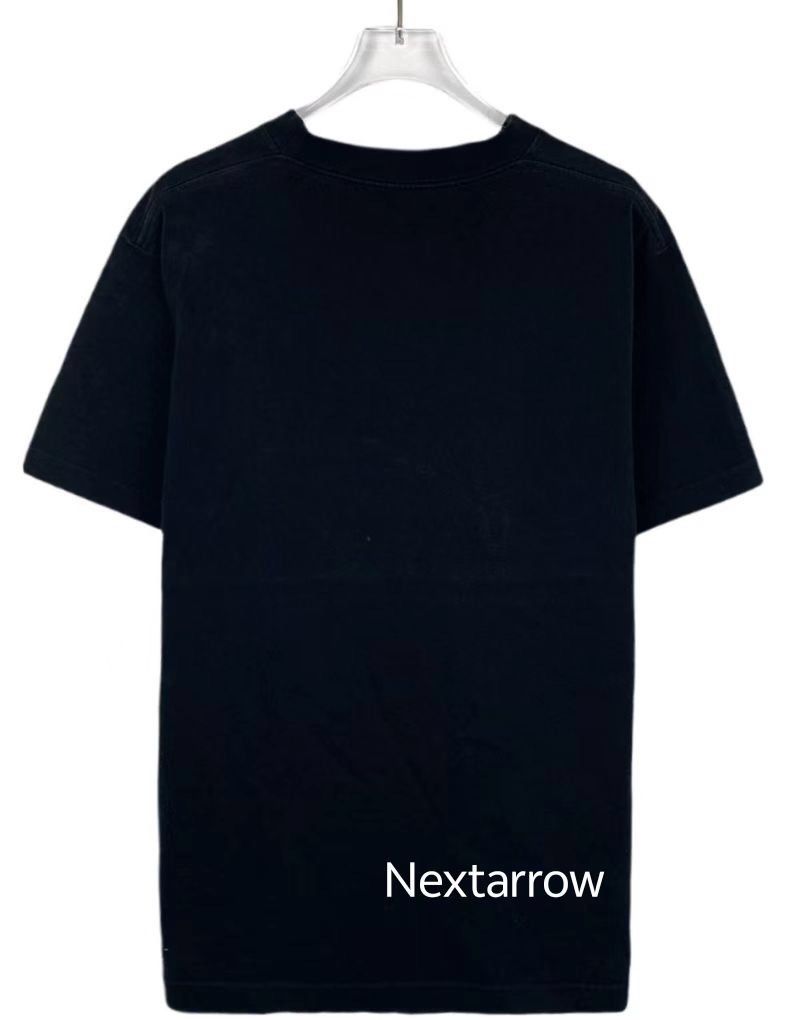 Balenciaga Balenciaga logo tiger jungle print round neck black cotton Size US L / EU 52-54 / 3 - 2 Thumbnail