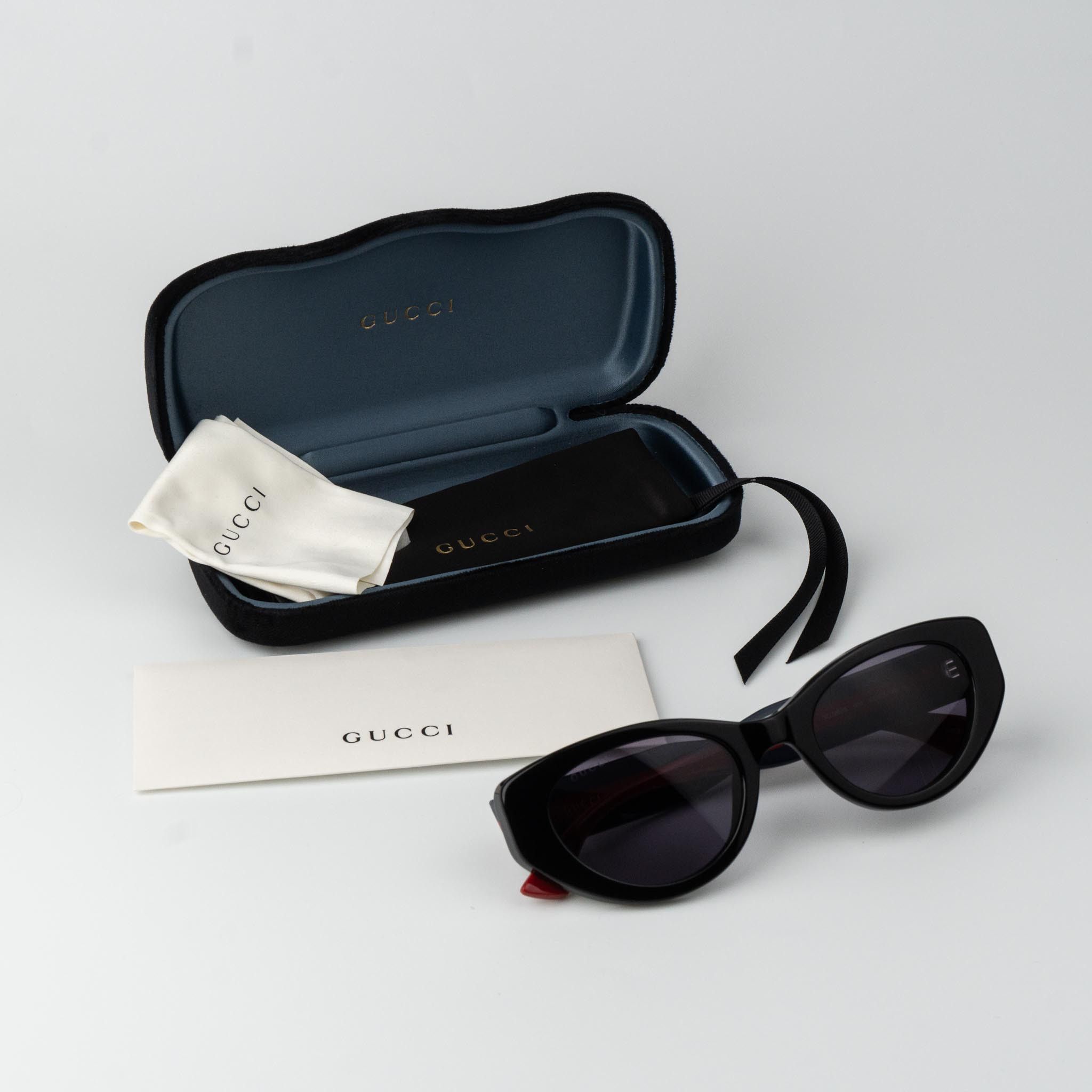 Gucci Gucci Women Sunglasses Cat Eye GG1862S 004 NEW AUTHENTIC Size ONE SIZE - 9 Thumbnail