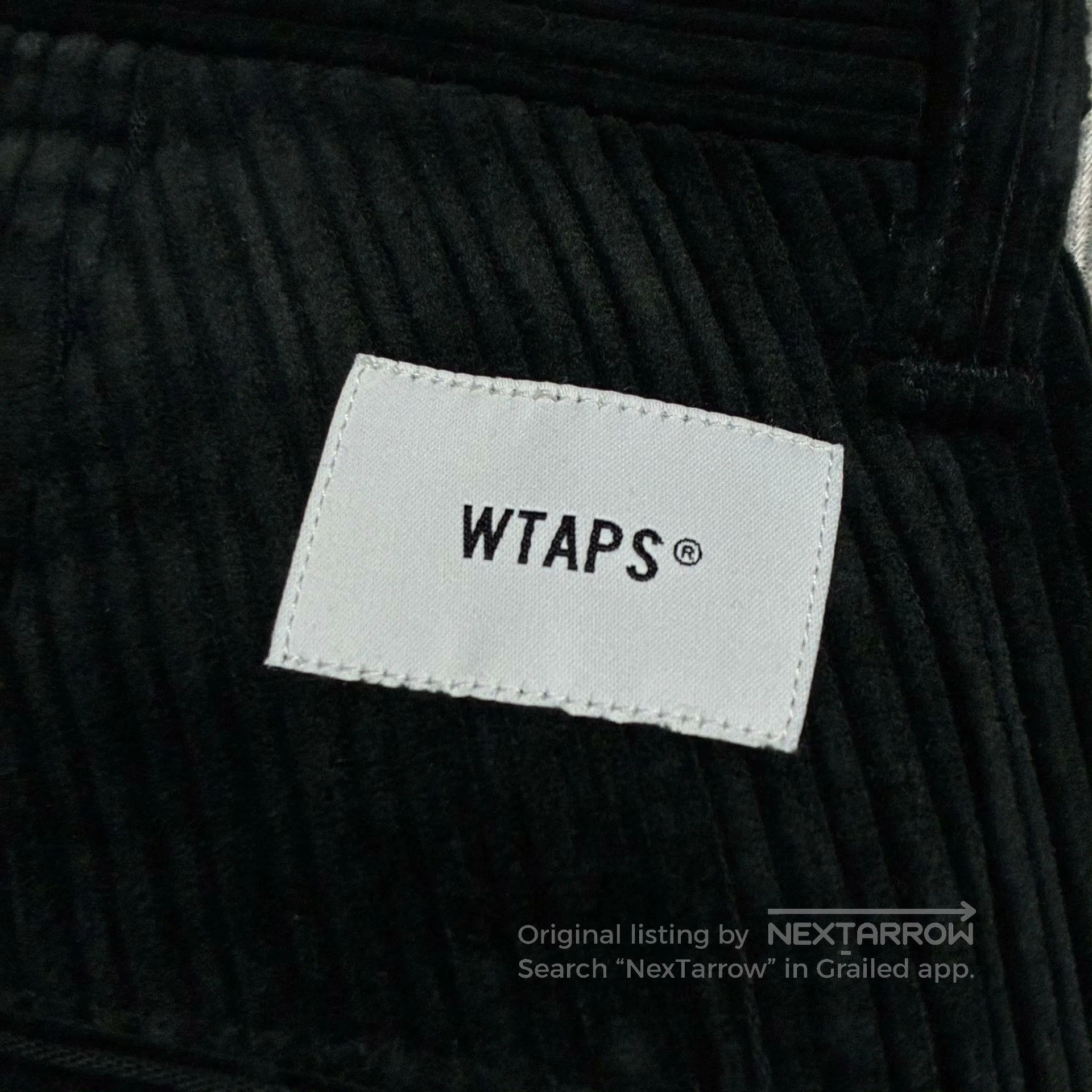 Wtaps WTAPS 21AW Corduroy Tuck Trousers. Size US 26 / EU 42 - 4 Thumbnail