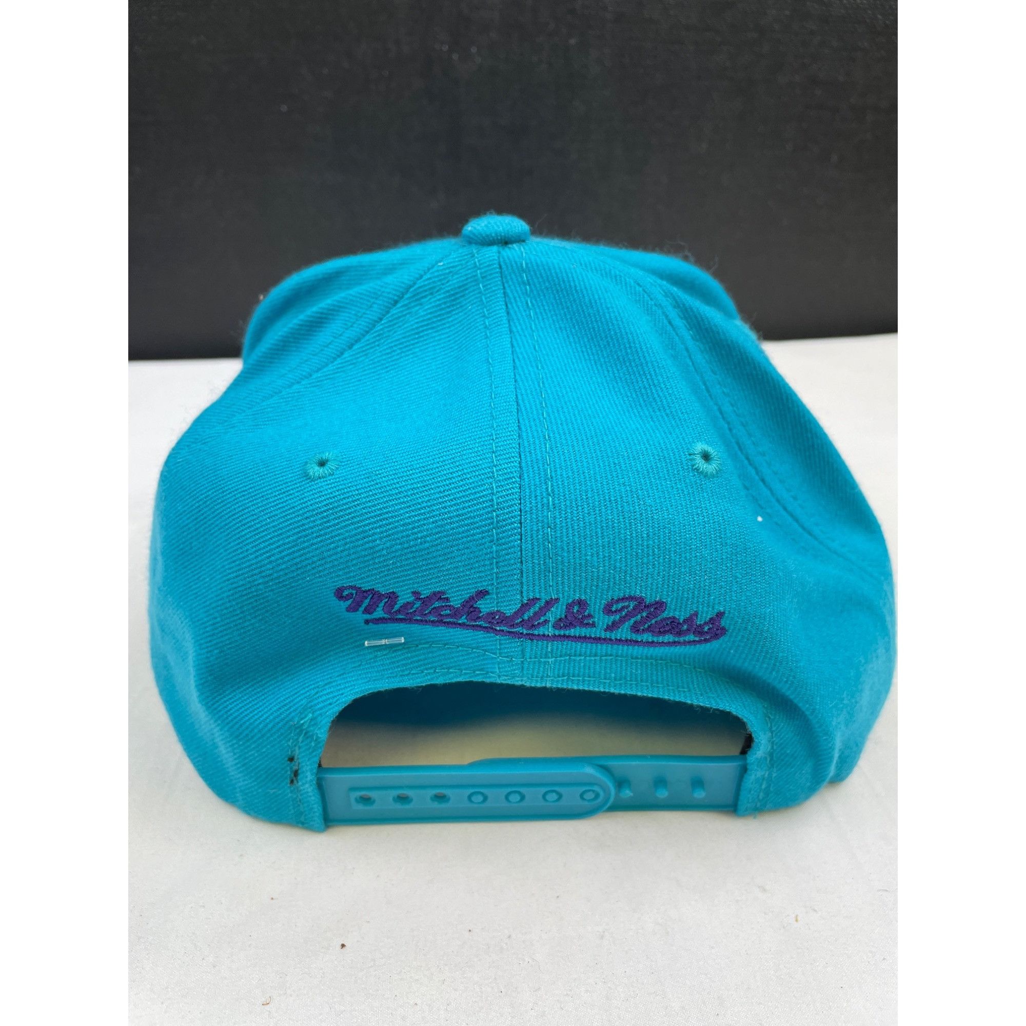 Mitchell & Ness Mitchell & Ness Charlotte Hornets Blue Unisex Hat /Cap Adjus Size ONE SIZE - 5 Thumbnail