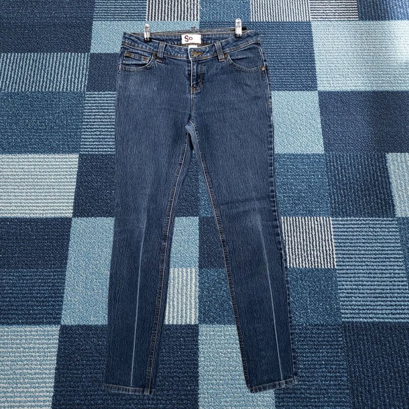 Denime SO Jeans Womens 7 Low Rise Skinny Blue Denim Jeans Size 28" / US 6 / IT 42 - 1 Thumbnail