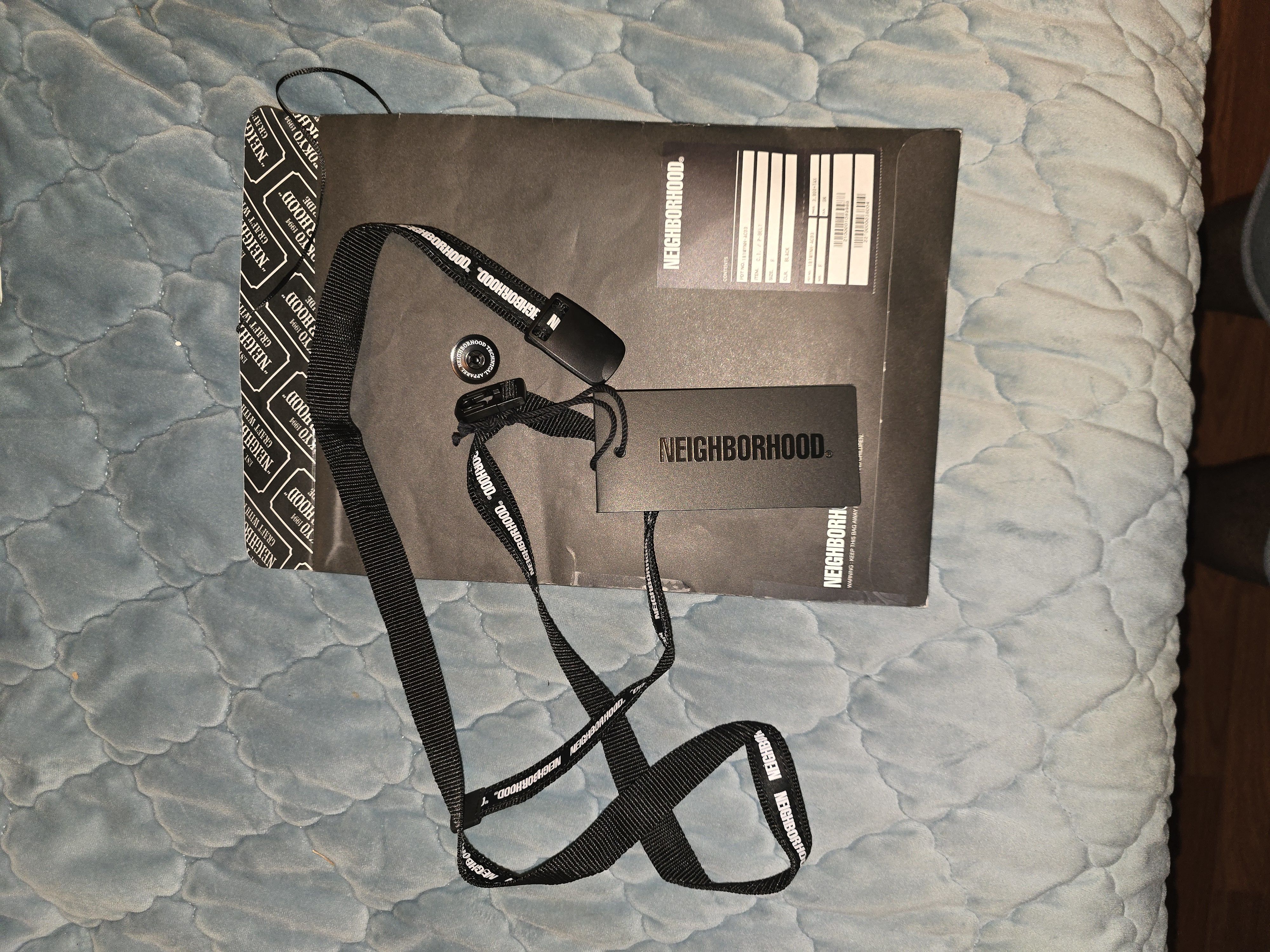 Neighborhood NEIGHBORHOOD C.I BELT Black Size ONE SIZE - 1 Thumbnail