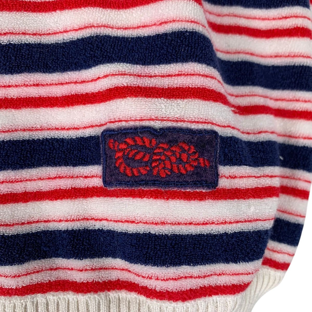 Playboy PLAYBOY Striped Short Sleeve Jumper #2000-C87 Size US L / EU 52-54 / 3 - 11 Thumbnail