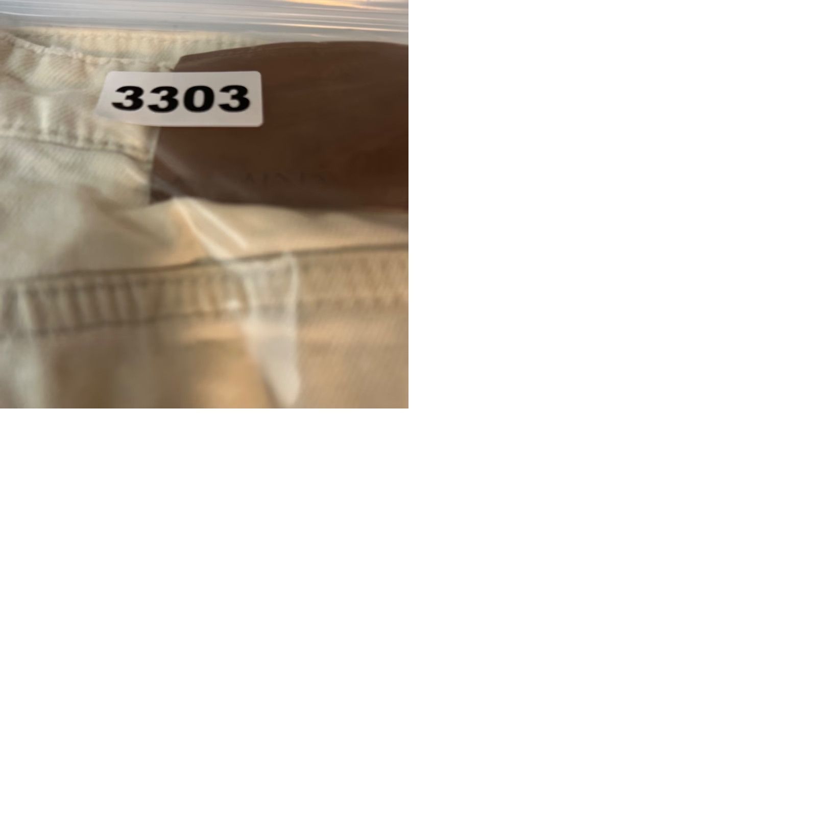 Allsaints AllSaints Jeans Slim Distressed White Denim 30 Mens 5-Pocket Rise Mid 10-12 Inseam 32 Regular Vintage No Pattern Solid Cotton Blend Shirt? Size US 30 / EU 46 - 11 Thumbnail
