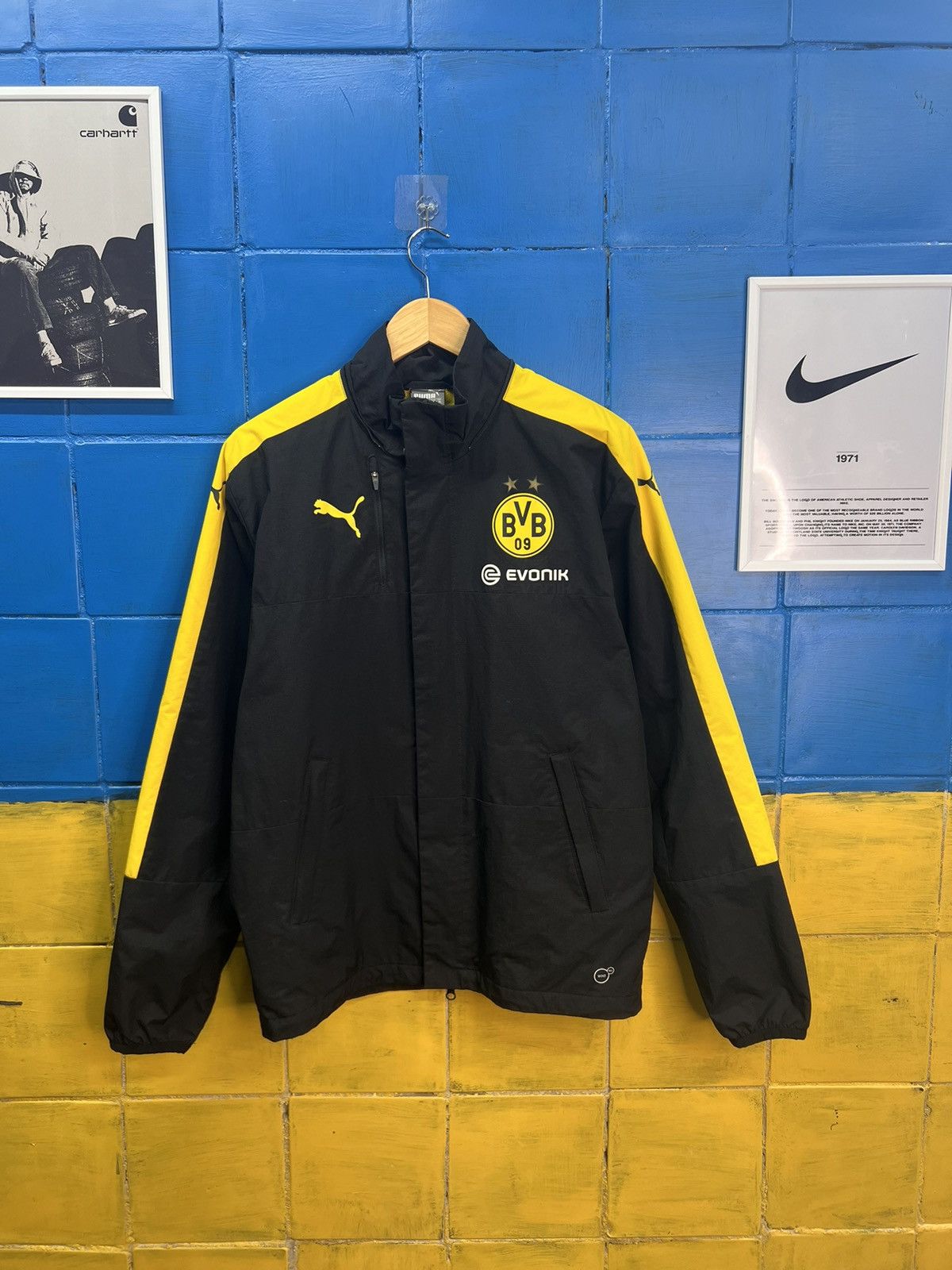 Puma Puma Borussia Dortmunt Soccer Jacket Size US M / EU 48-50 / 2 - 1 Thumbnail